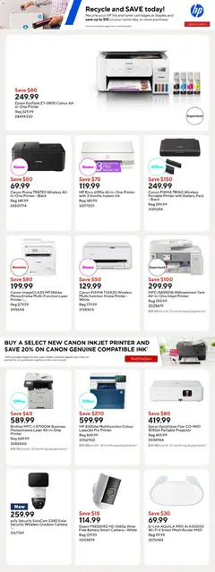 Preview of Staples weekly flyer / circulaire from shop Staples valid from 05.06.2026 | Page: 9