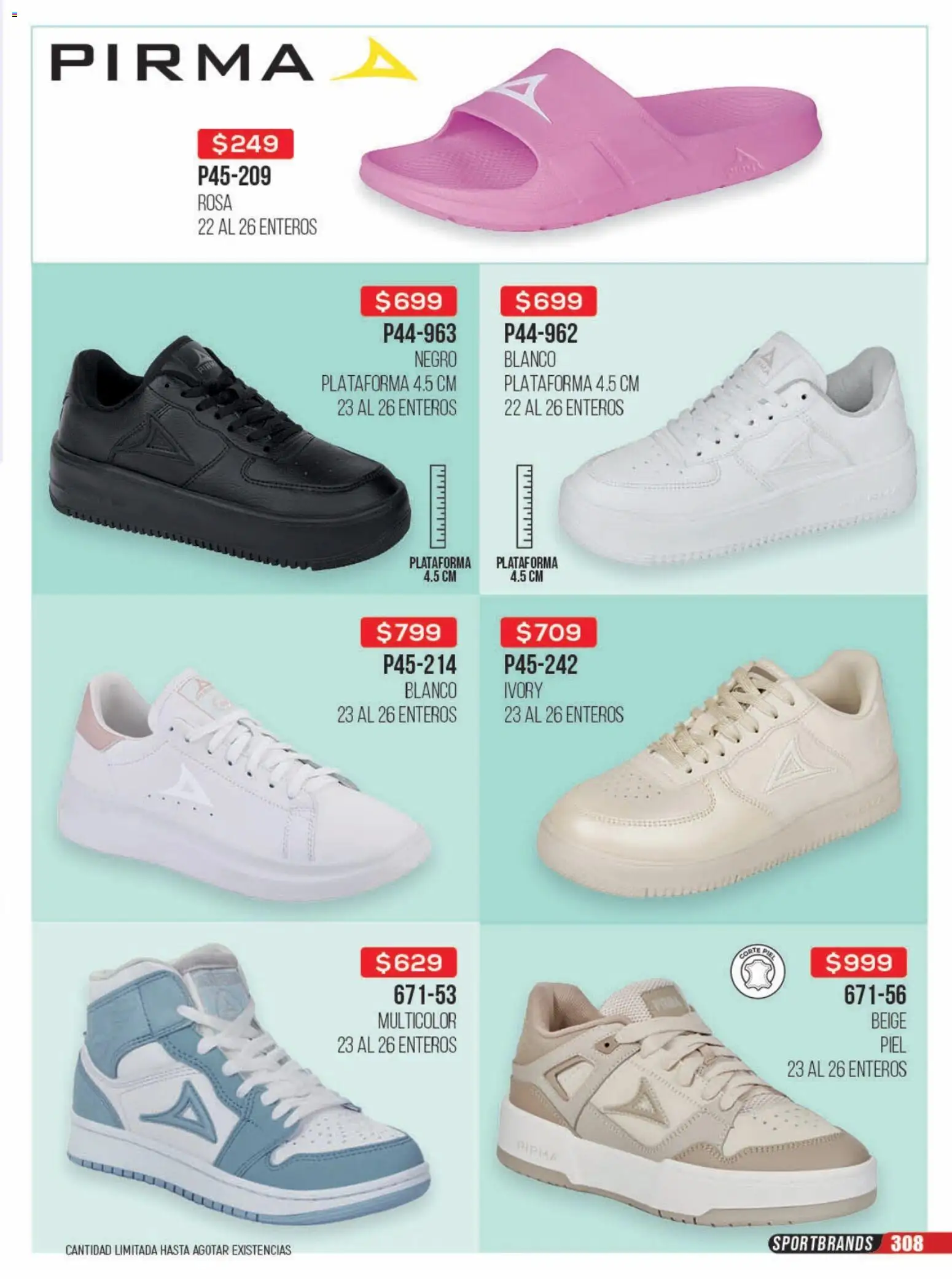 Nuevas ofertas de Cklass válidas en toda la República Mexicana desde el 23/06/2026. ¡Encuentra las mejores ofertas en Cklass catálogo Rebajas sobre rebajas calzado! | Página: 309