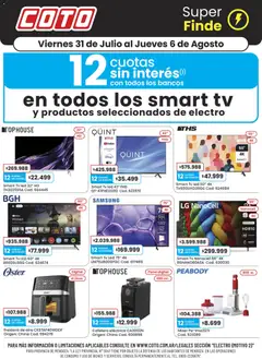 Vista previa Coto ofertas válido desde el 31/07/2026