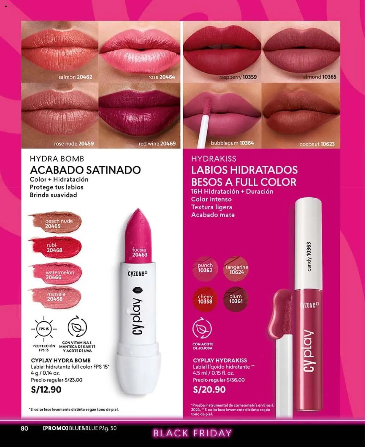 Catálogo CyZone válido desde 03/10/2026 | Página: 80 | Productos: Aceite, Manteca, Manteca de karité, Salmón