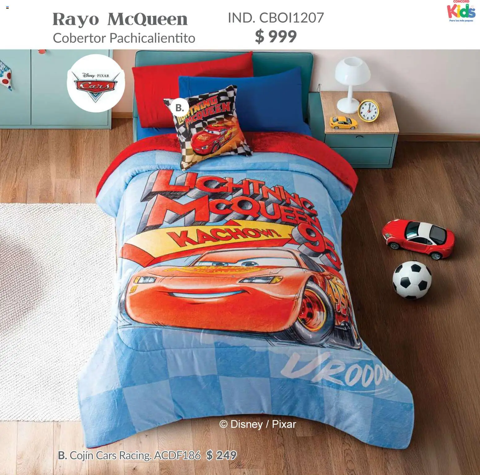 Nuevas ofertas de Colchas Concord válidas en toda la República Mexicana desde el 01/02/2026. ¡Encuentra las mejores ofertas en Colchas Concord catálogo Kids! | Página: 48 | Productos: Cobertor