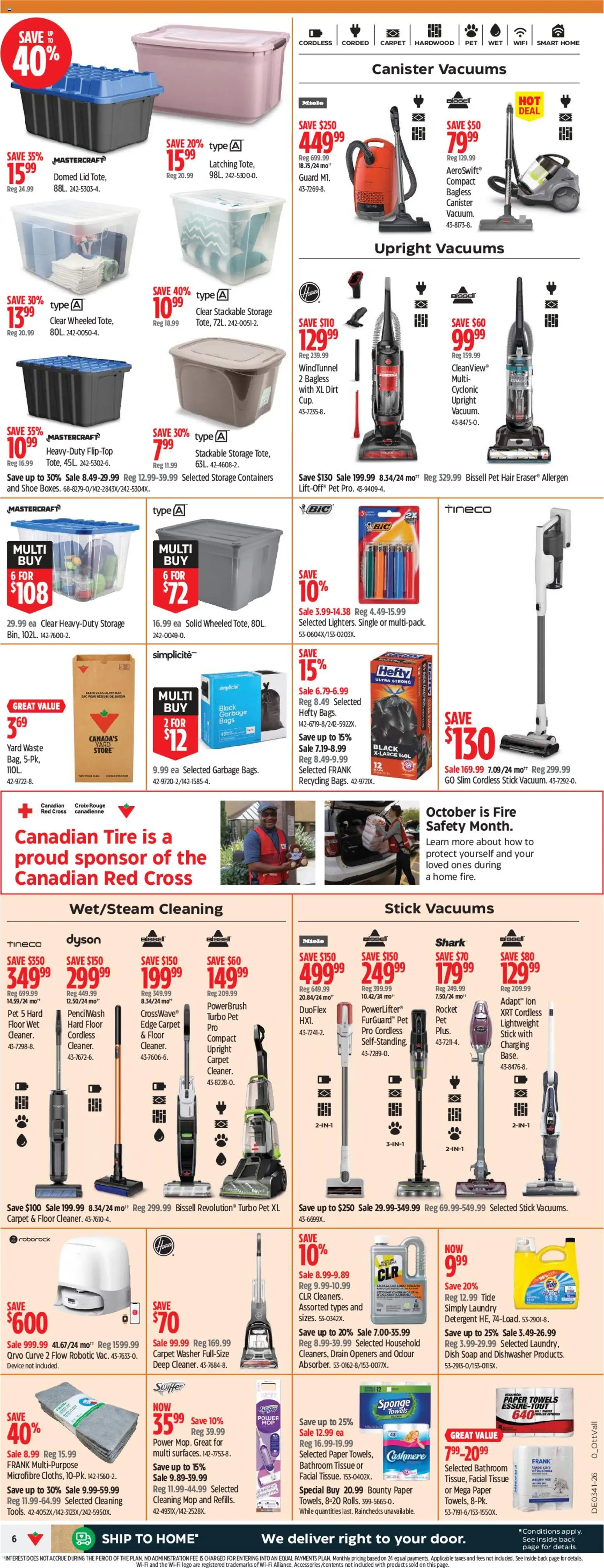 Canadian Tire flyer valid from Oct 8, 2026 | Page: 6