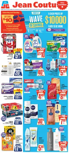 Preview of Jean Coutu weekly flyer from shop Jean Coutu valid from Oct 22, 2026