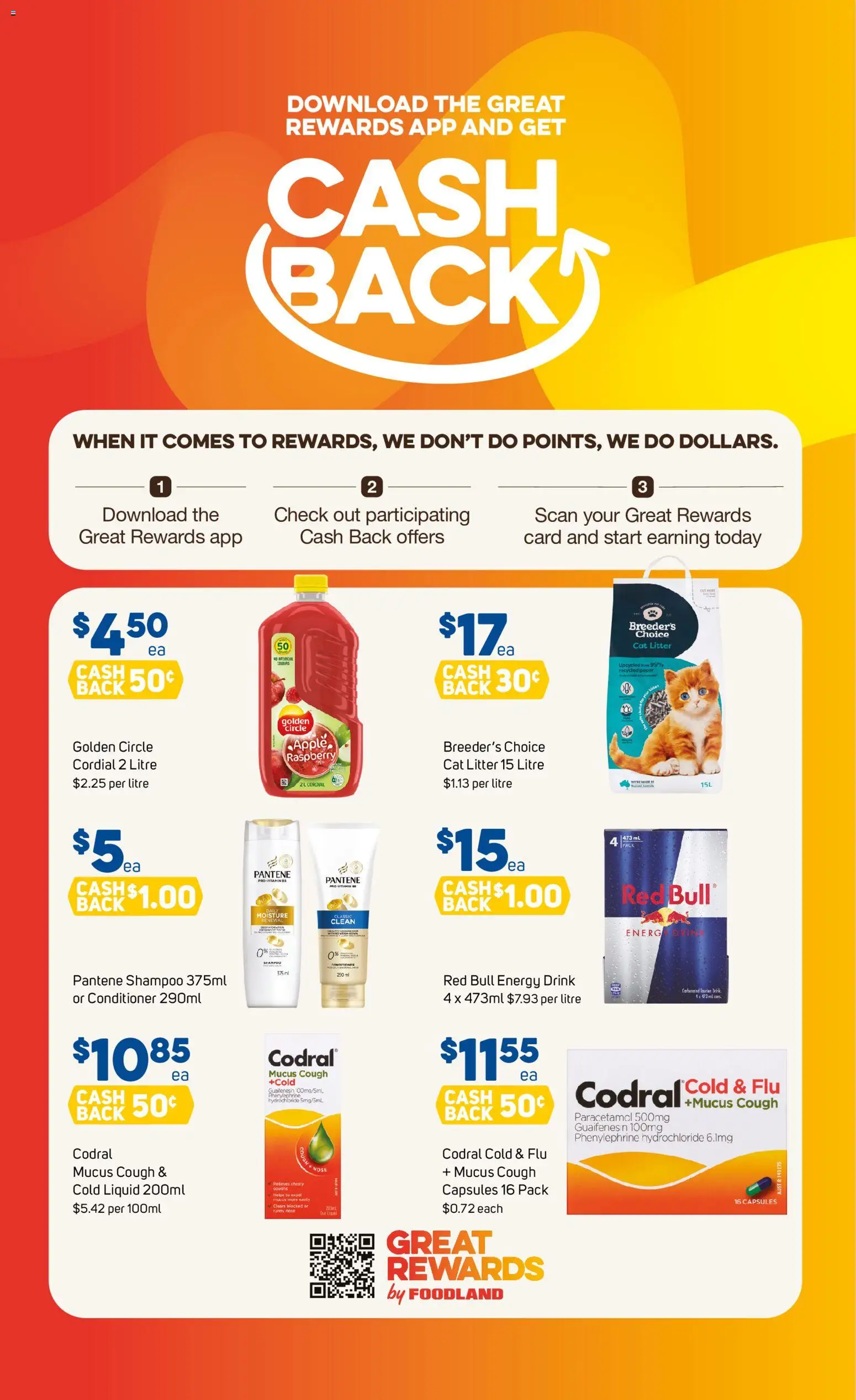 Foodland catalogue - valid from 22/07/2026 | Page: 28 | Products: Shampoo, Energy drink, Conditioner, Raspberry