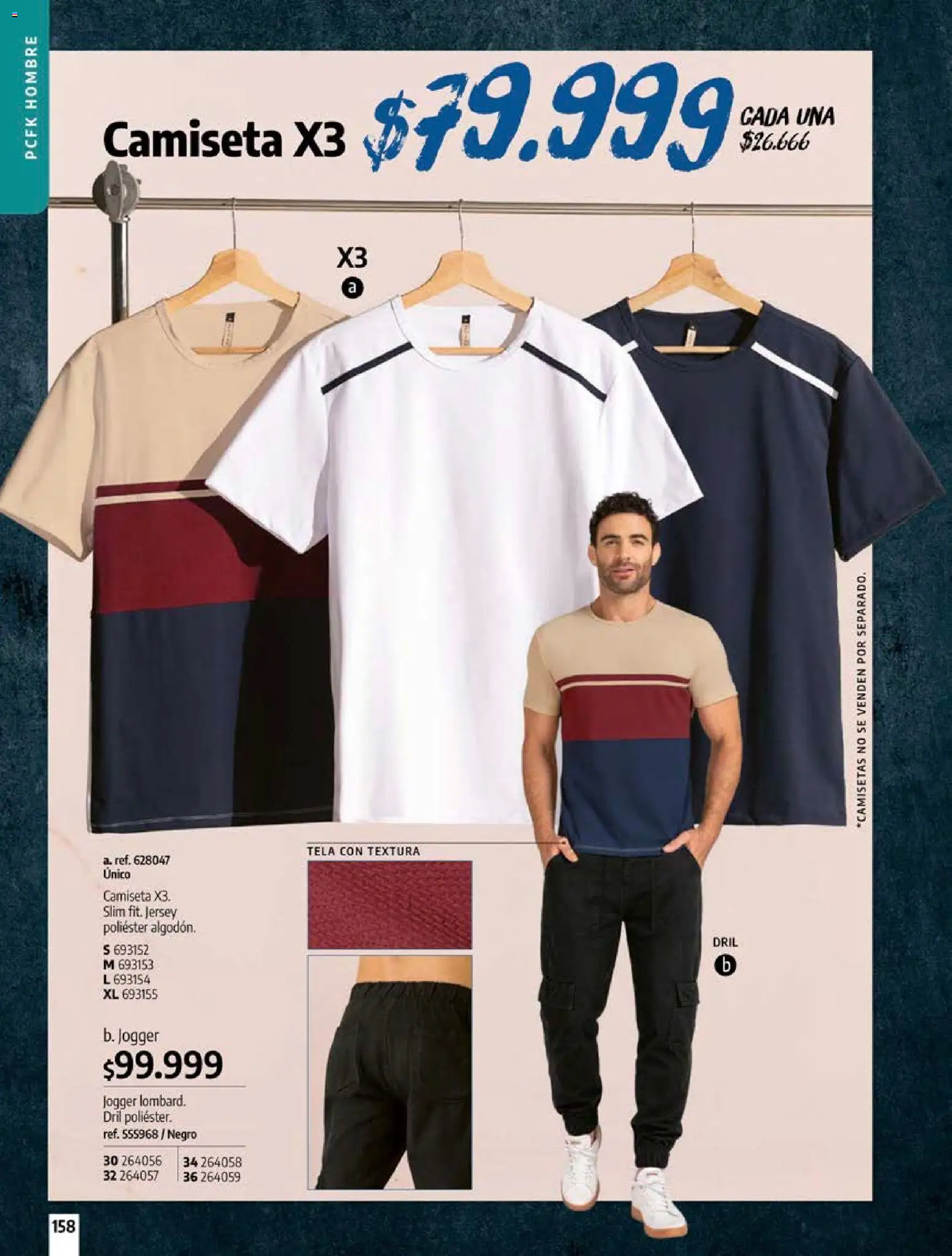 Pacifika revista - valida desde el 12/07/2026 | Página: 158 | Productos: Camiseta