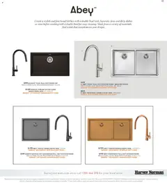 Preview of Harvey Norman catalogue Cooking - valid from 29.04.2026 | Page: 45 | Products: Sink, Accessories, Mixer