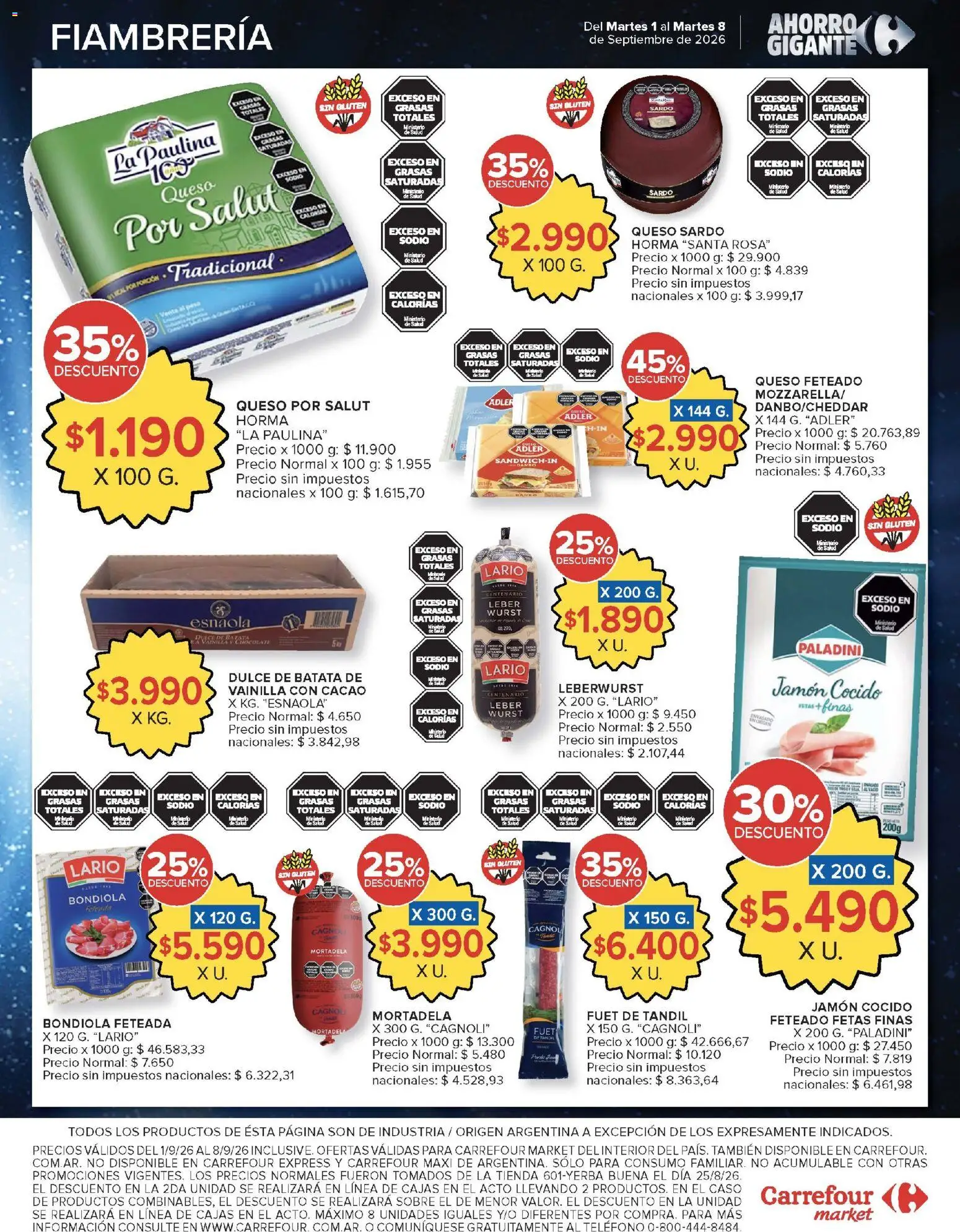Carrefour Market - Catalógo │ válido desde el 01/09/2026 | Página: 9