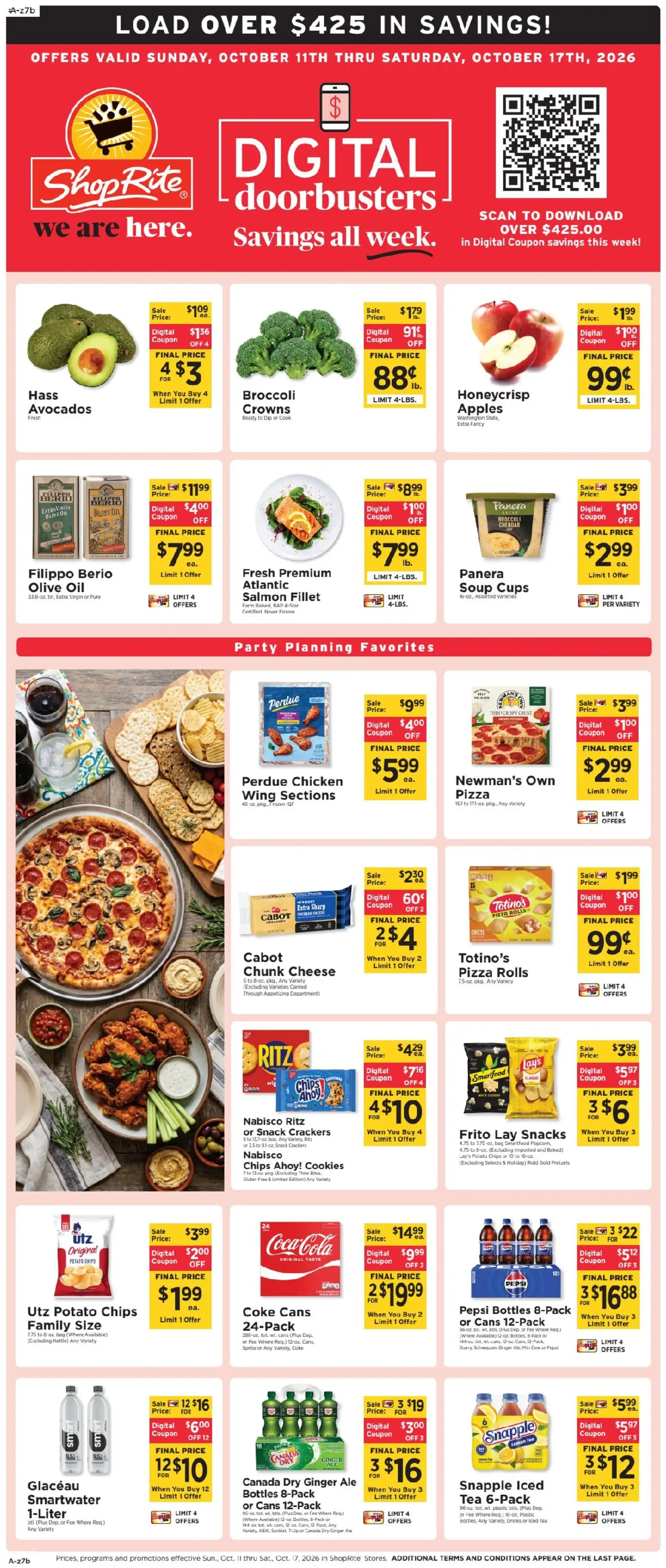 ShopRite Weekly Ad | 10/11 - 10/17 2026 | Sale