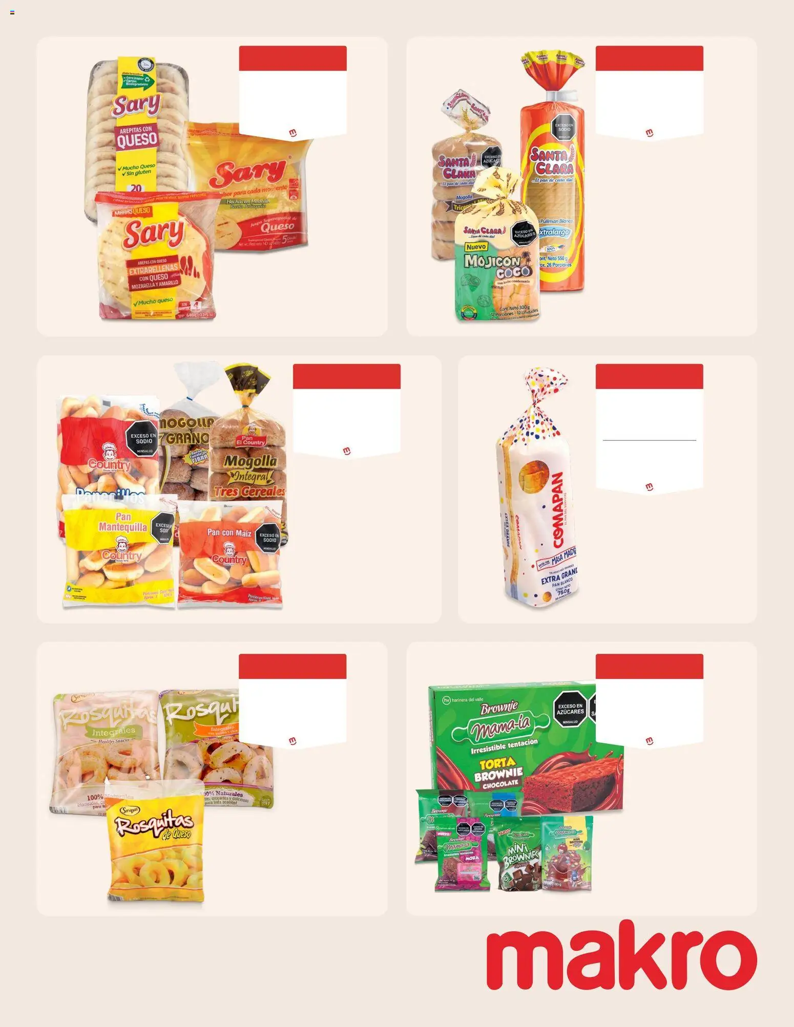 Makro revista - valida desde el 05.06.2026 | Página: 7 | Productos: Arepa, Cloro, Maiz, Pan