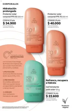 Vista previa Catálogo Natura Ciclo 14 válido desde el 01/10/2026 | Página: 242 | Productos: Protector solar