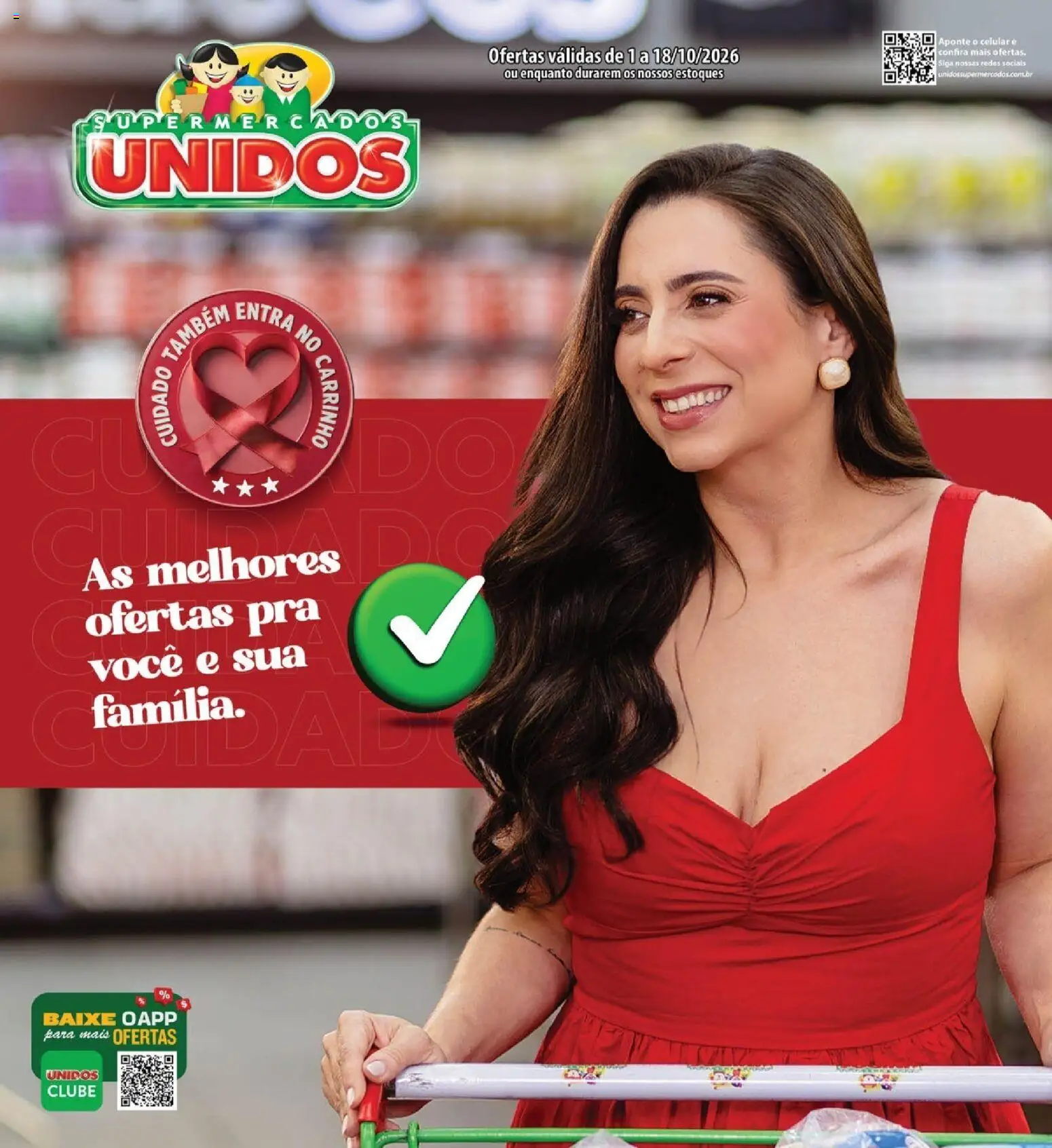 Supermercados Unidos Folheto - válido de 01/10/2026 | Página: 1 | Produtos: Celular