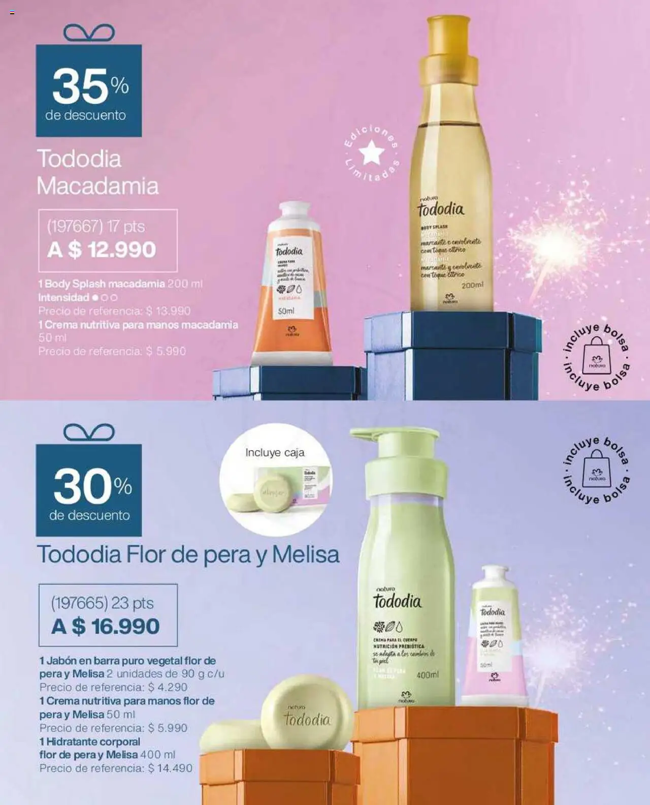 Natura catálogo │ válido desde el 26.06.2025 | Página: 12 | Productos: Body, Crema para el cuerpo, Jabón, Pera
