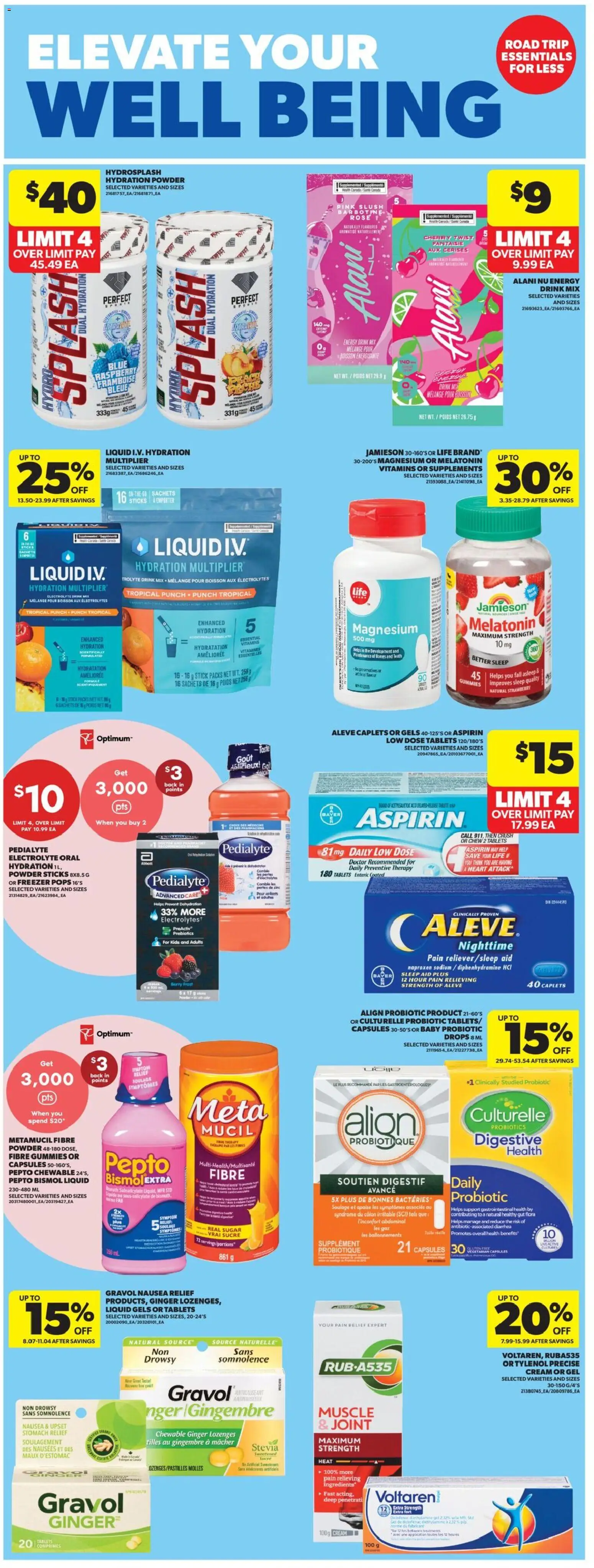 Real Canadian Superstore flyer valid from Jul 23, 2026 | Page: 30 | Products: Sugar, Freezer, Ginger, Energy drink