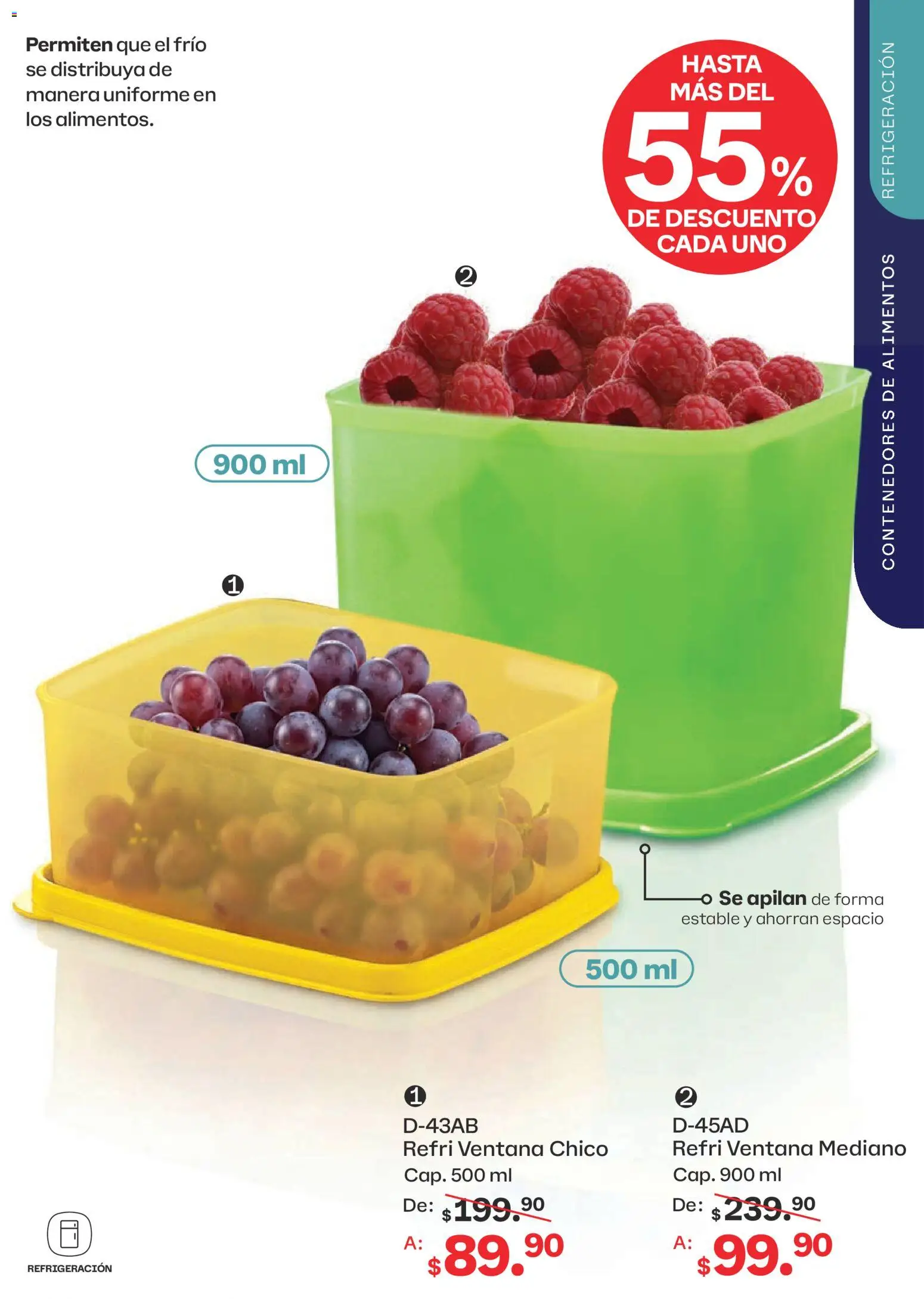 Nuevas ofertas de Tupperware válidas en toda la República Mexicana desde el 13/07/2026. ¡Encuentra las mejores ofertas en Tupperware catálogo! | Página: 81