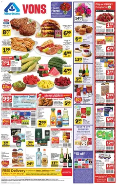 Preview of Vons weekly ads valid from 06.05.2026