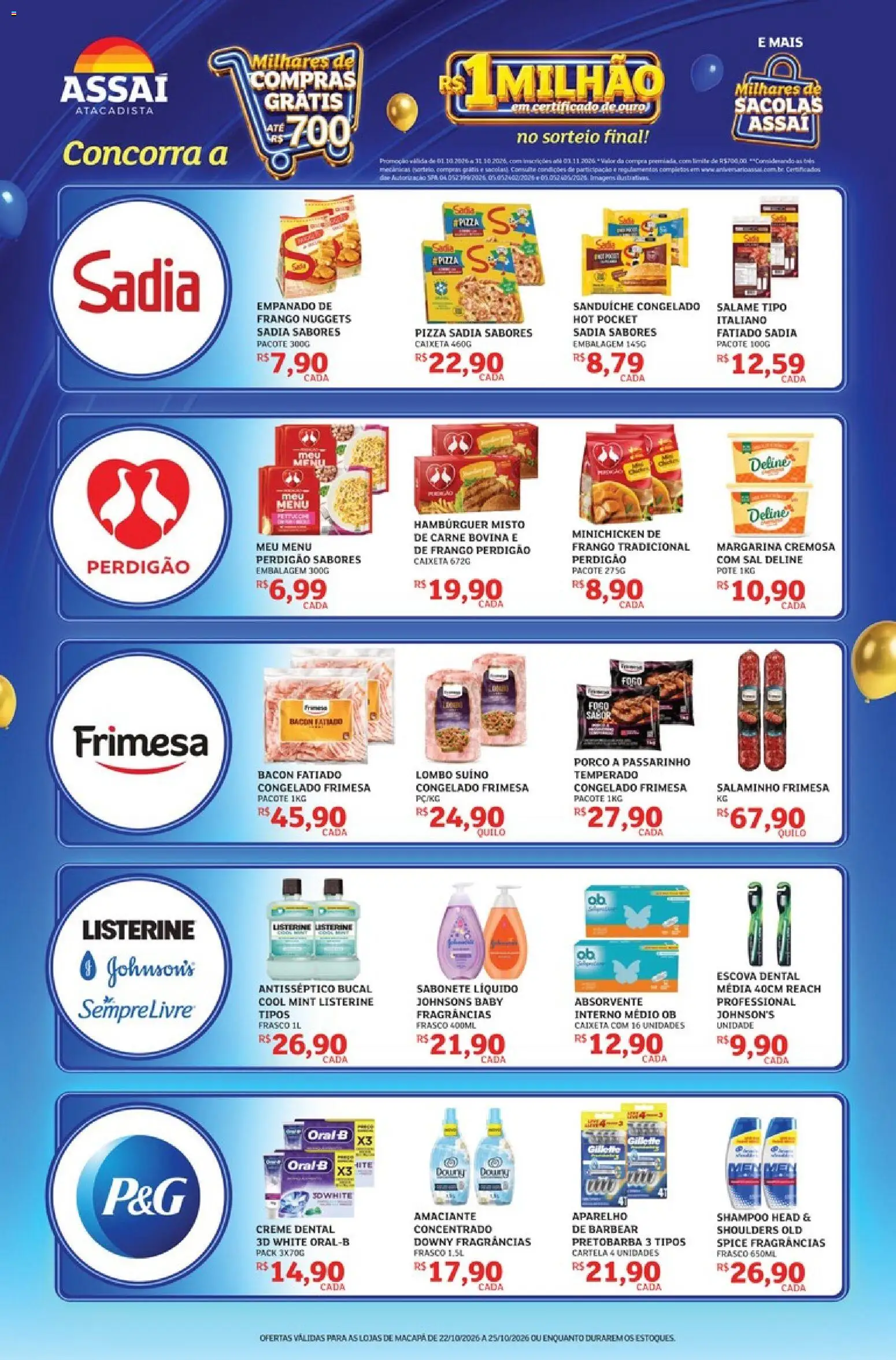Assaí Atacadista Folheto - válido de 22/10/2026 | Página: 2