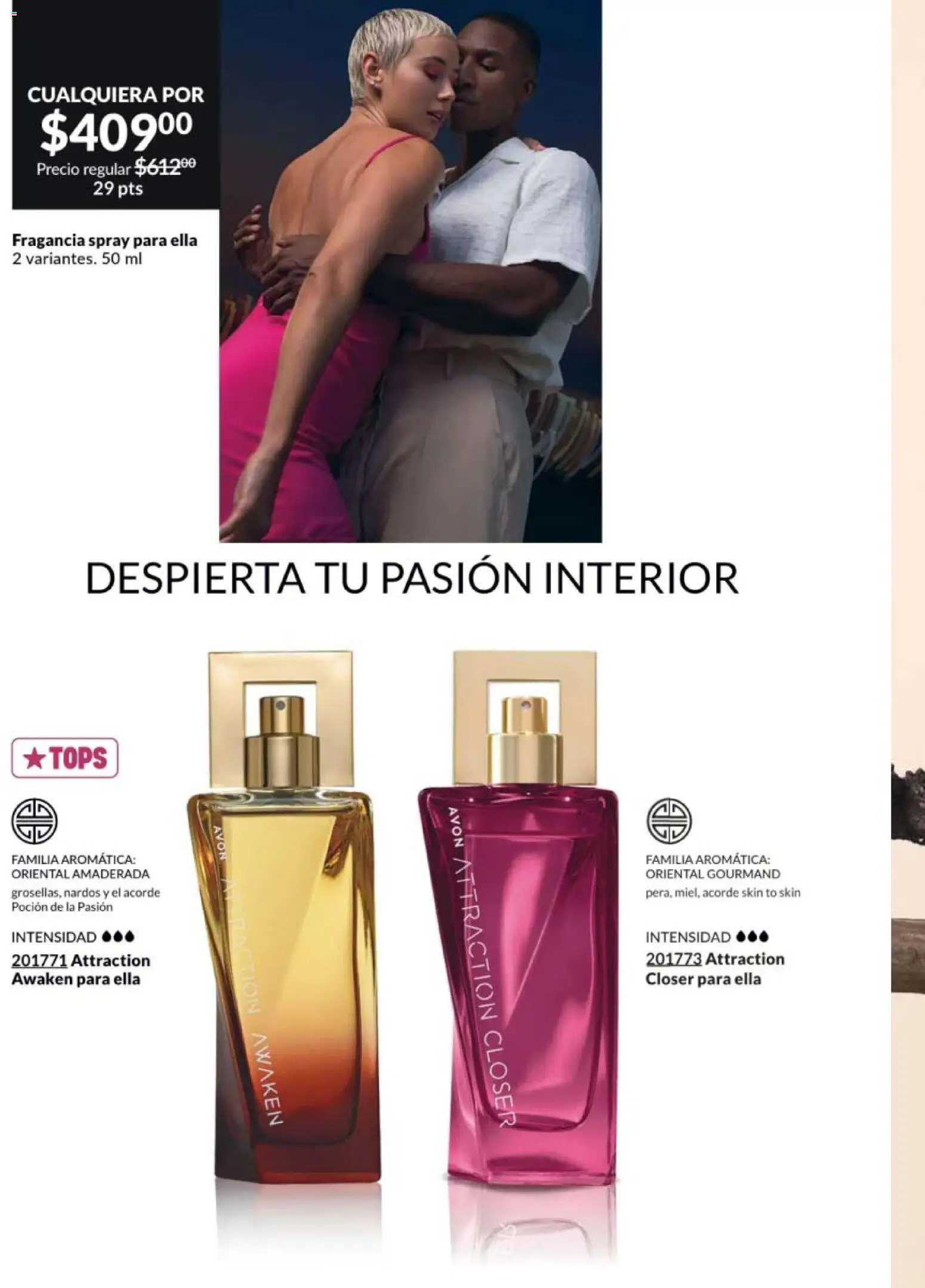 Nuevas ofertas de AVON válidas en toda la República Mexicana desde el 20/02/2026. ¡Encuentra las mejores ofertas en AVON campaña 4 2026! | Página: 80 | Productos: Fragancia