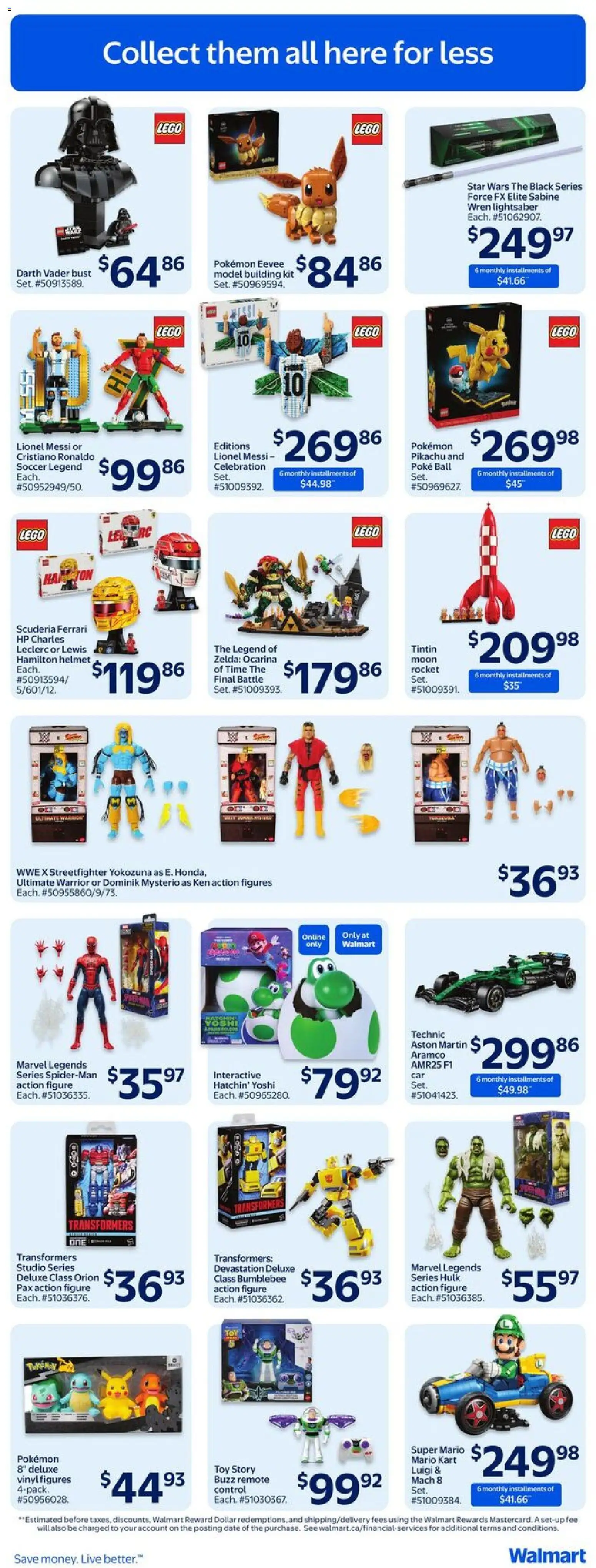 Walmart flyer valid from Jul 23, 2026 | Page: 13 | Products: LEGO