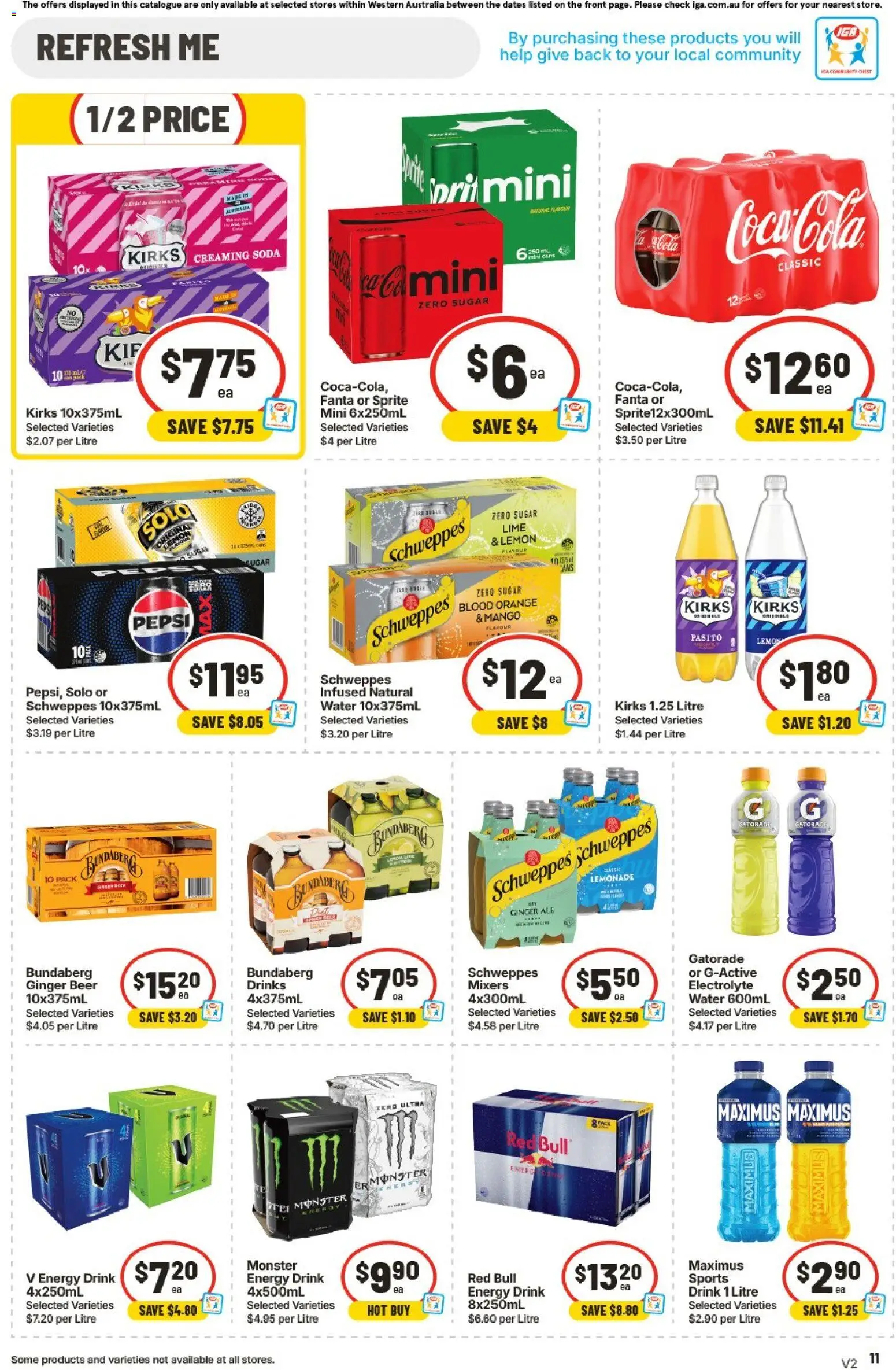 Ritchies catalogue - valid from 05/08/2026 | Page: 12 | Products: Pepsi, Sugar, Lemon, Mango