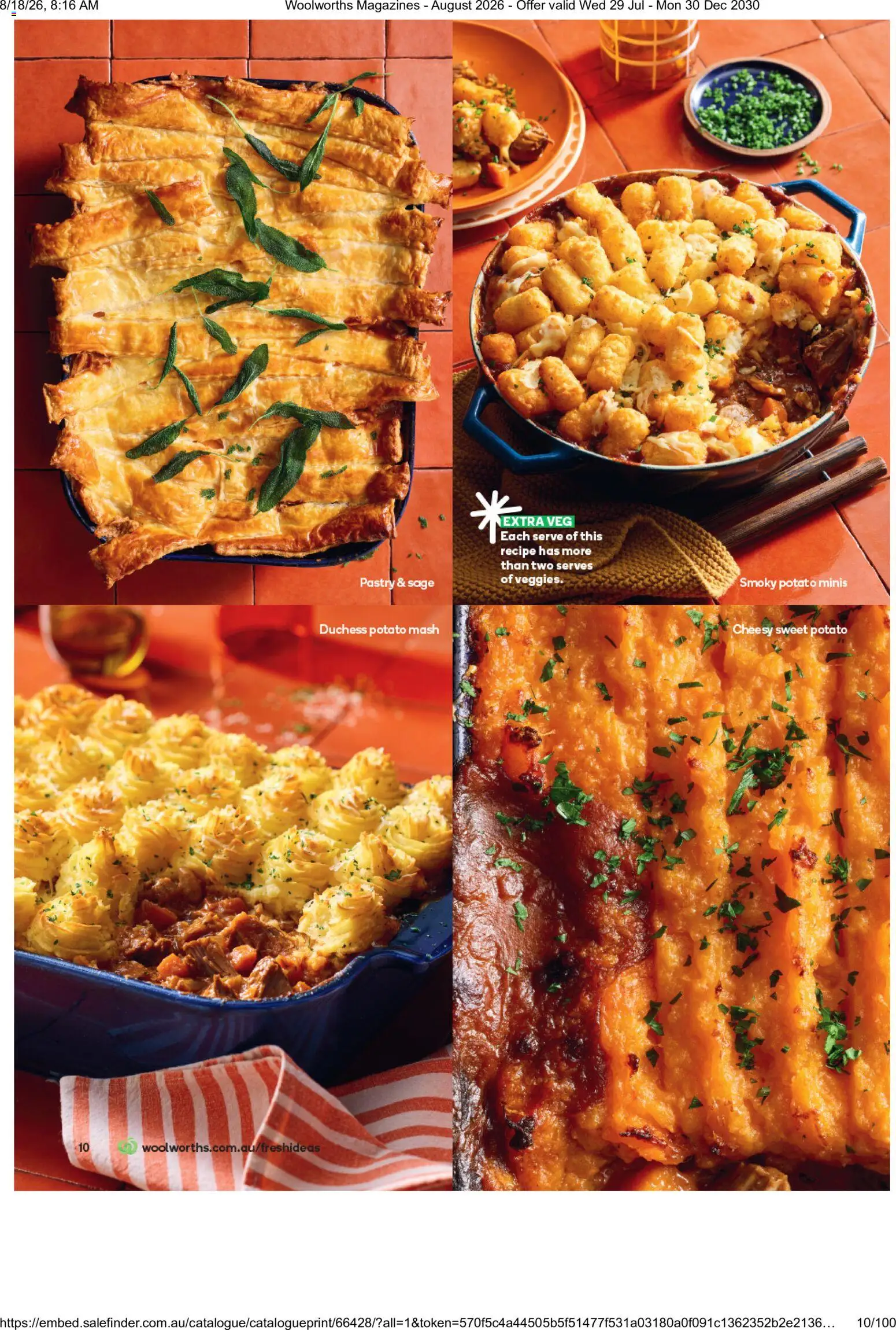 Woolworths catalogue - valid from 01/08/2026 | Page: 10 | Products: Pastry