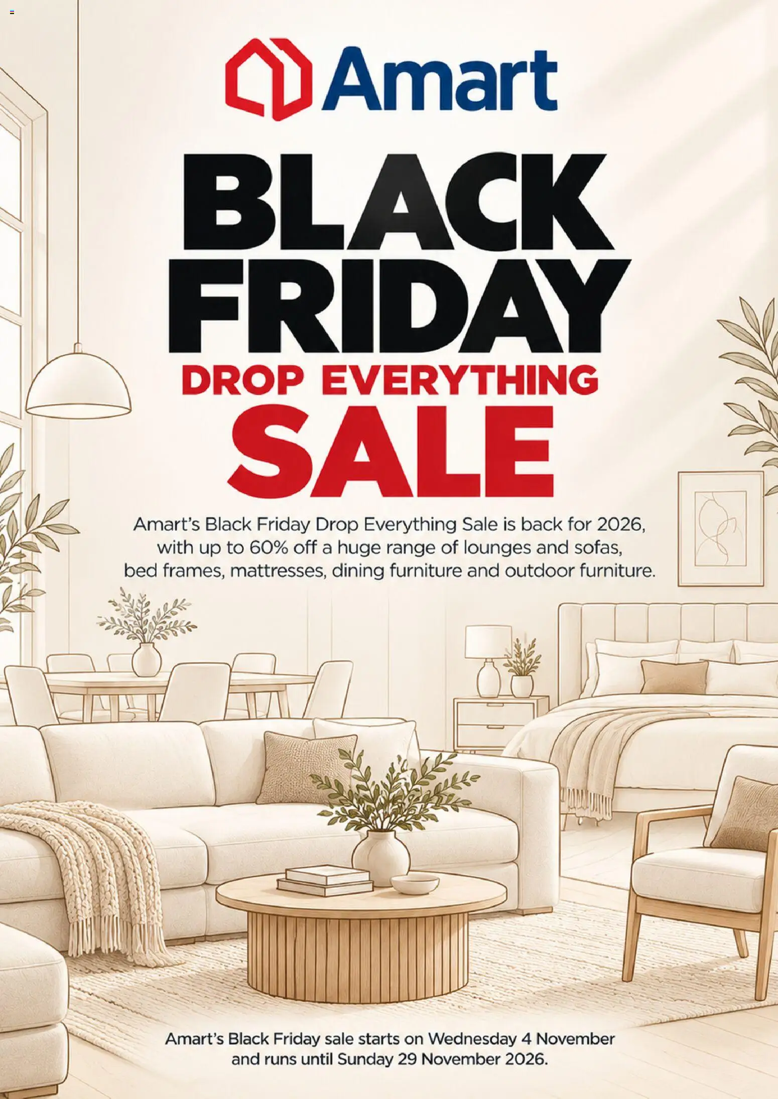 Amart Furniture catalogue - valid from 30/10/2026 | Page: 1
