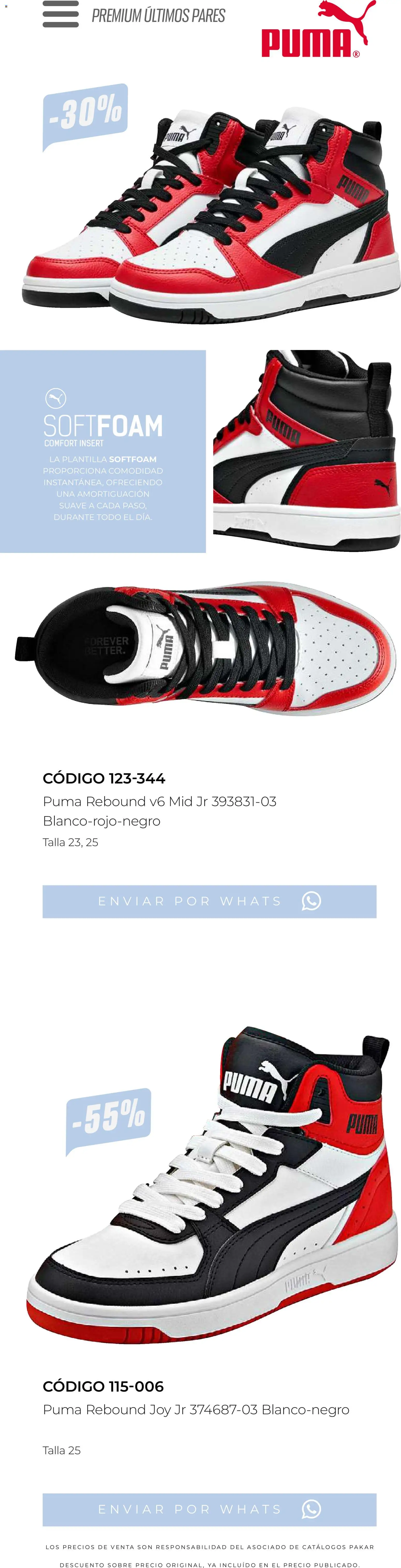 Nuevas ofertas de SC Pakar válidas en toda la República Mexicana desde el 13.03.2026. ¡Encuentra las mejores ofertas en SC Pakar catálogo Últimos pares premium ! | Página: 88