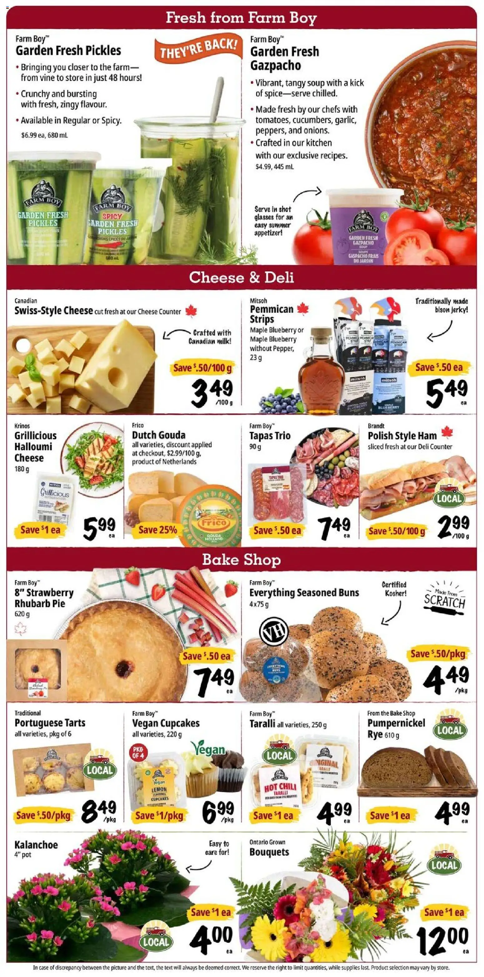 Farm Boy flyer valid from 28.05.2026 | Page: 3 | Products: Case, Milk, Cheese, Ham