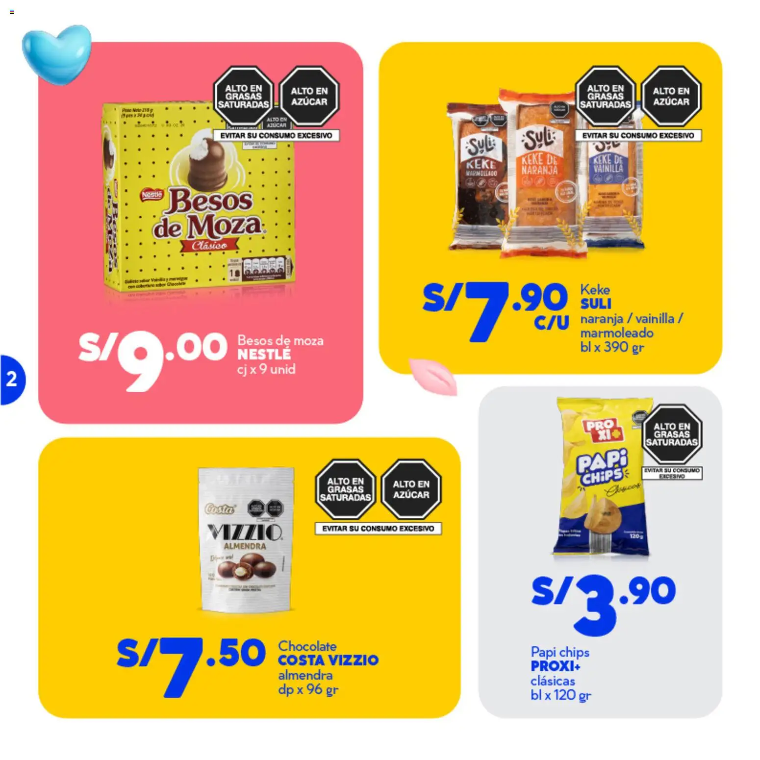 Catálogo Mass válido desde 04.05.2026 | Página: 2 | Productos: Chocolate