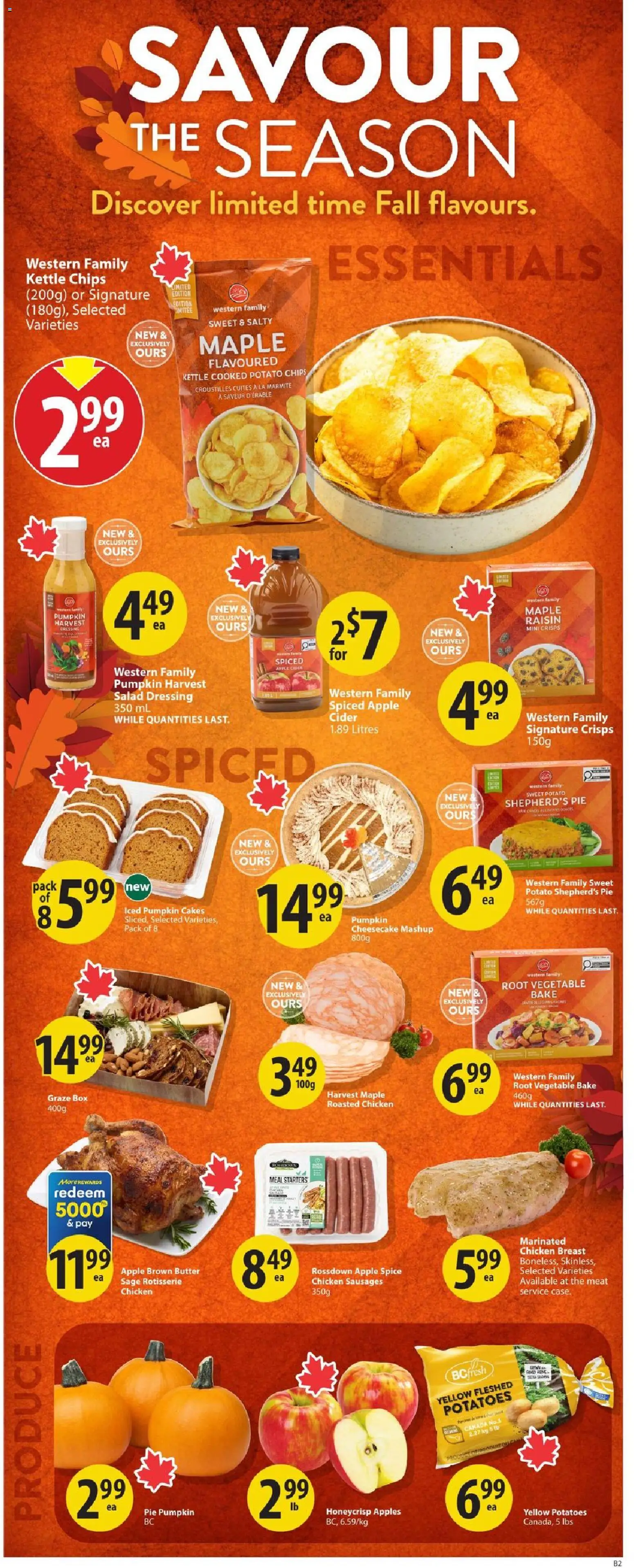 Save on foods flyer valid from Sep 24, 2026 | Page: 2