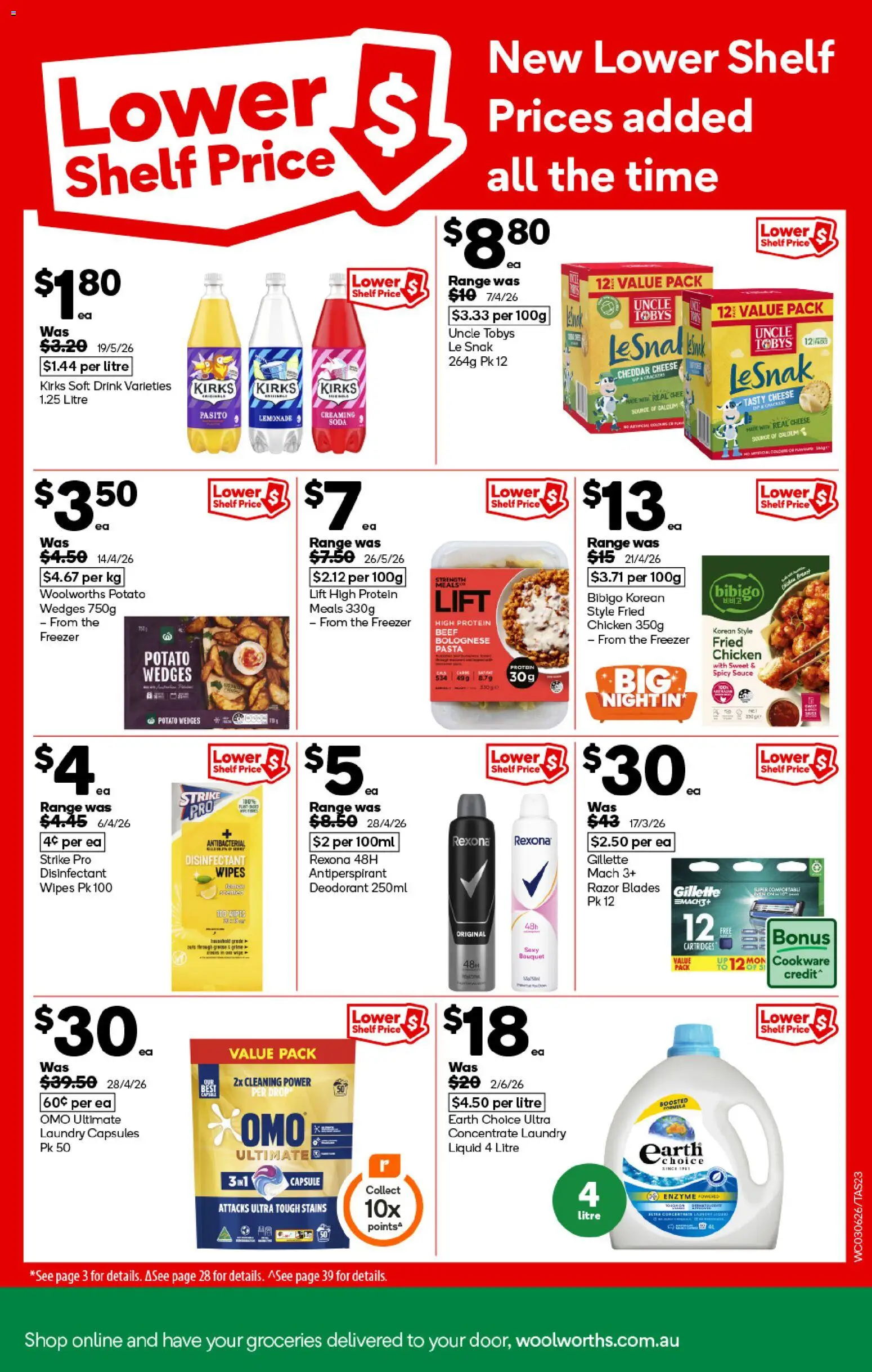 Woolworths catalogue - valid from 03.06.2026 | Page: 23 | Products: Beef, Cookware, Antiperspirant, Razor