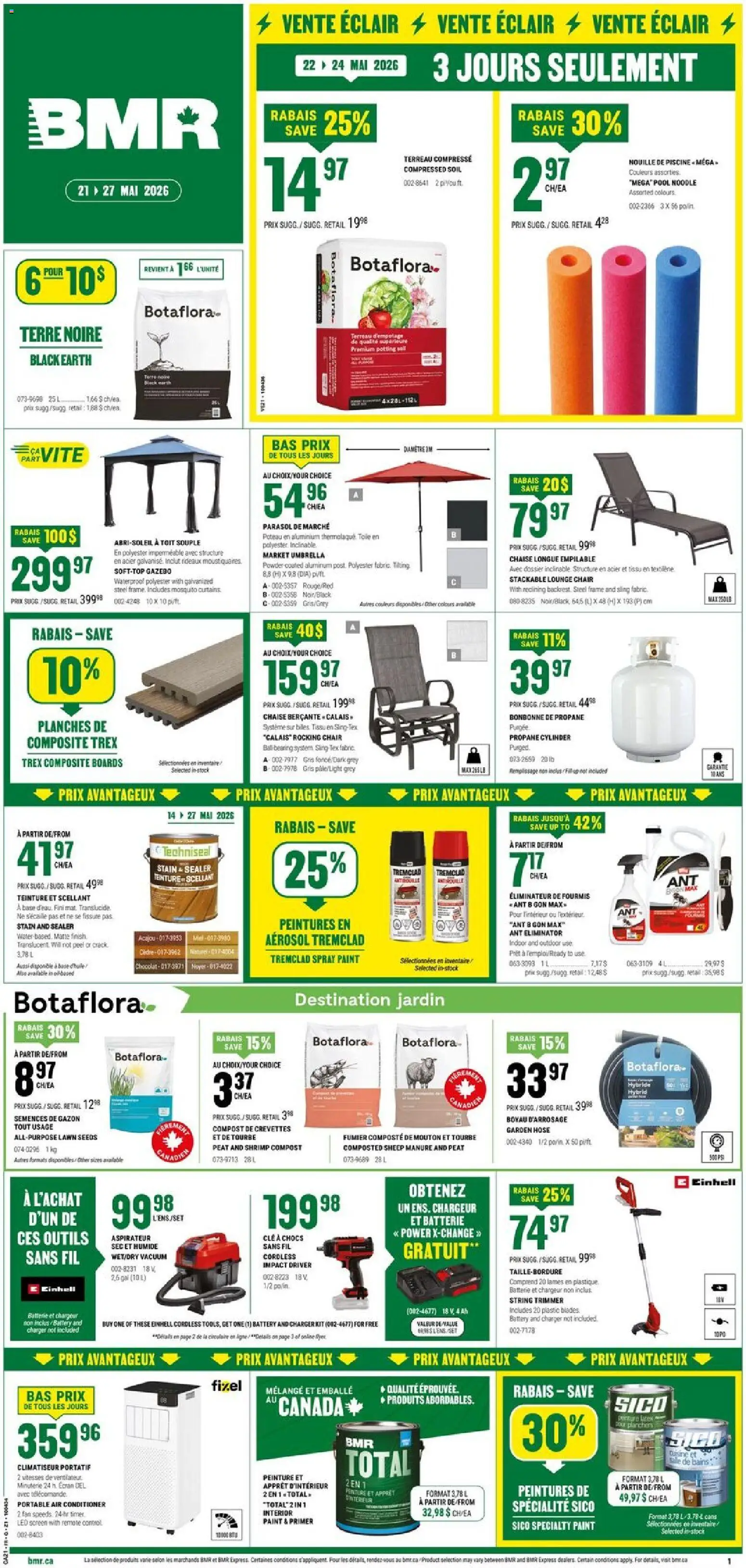 BMR flyer valid from 21.05.2026 | Page: 1