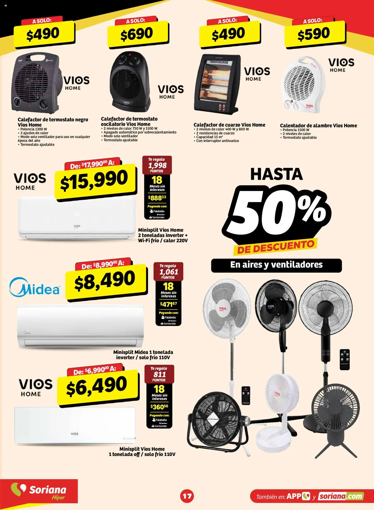 Nuevas ofertas de Soriana válidas en toda la República Mexicana desde el 30/10/2026. ¡Encuentra las mejores ofertas en Soriana Buen Fest! | Página: 17