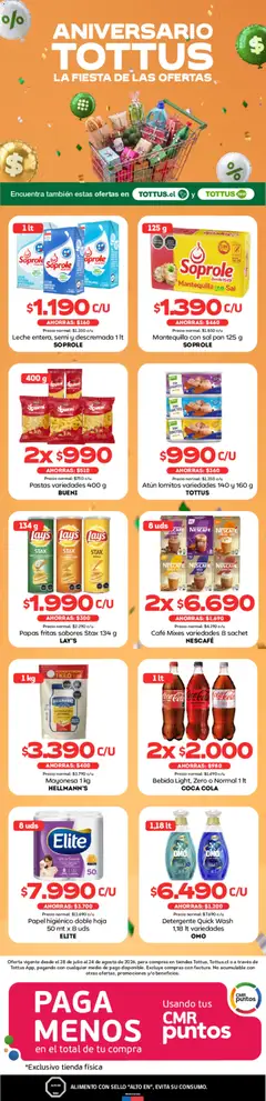 Tottus Ofertas válido desde el 09.08.2026