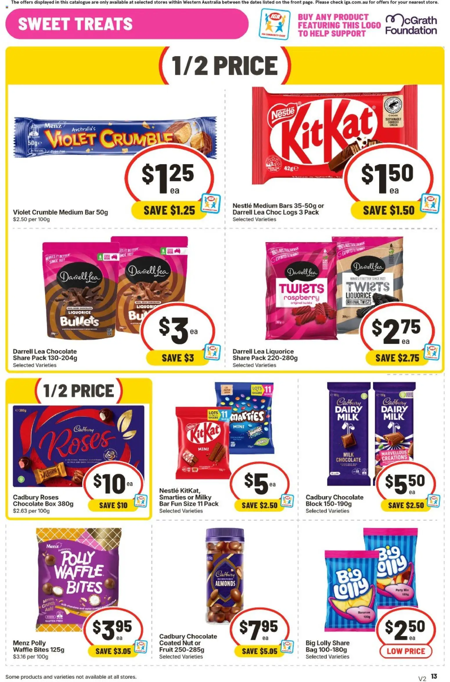 IGA catalogue - valid from 16/09/2026 | Page: 14 | Products: Dairy, Bananas, Raspberry, Bag
