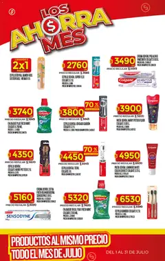 Vista previa Supermercado DIA Ofertas válido desde el 01/07/2026 | Página: 16 | Productos: Cepillo, Pasta dental, Pasta, Crema