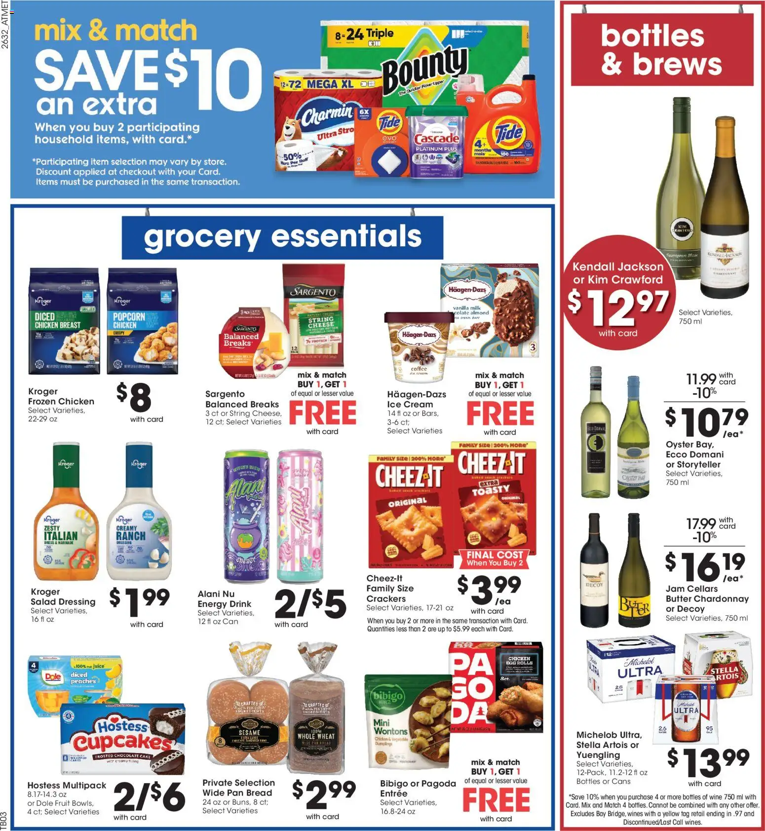 Kroger Weekly Ad - valid from 09/09/2026 | Page: 7 | Products: Peaches, Chocolate, Cream, Dressing