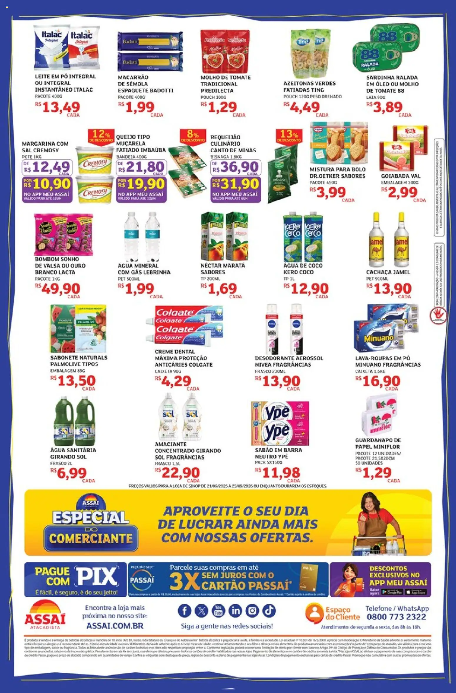 Assaí Atacadista Folheto - válido de 21/09/2026 | Página: 2