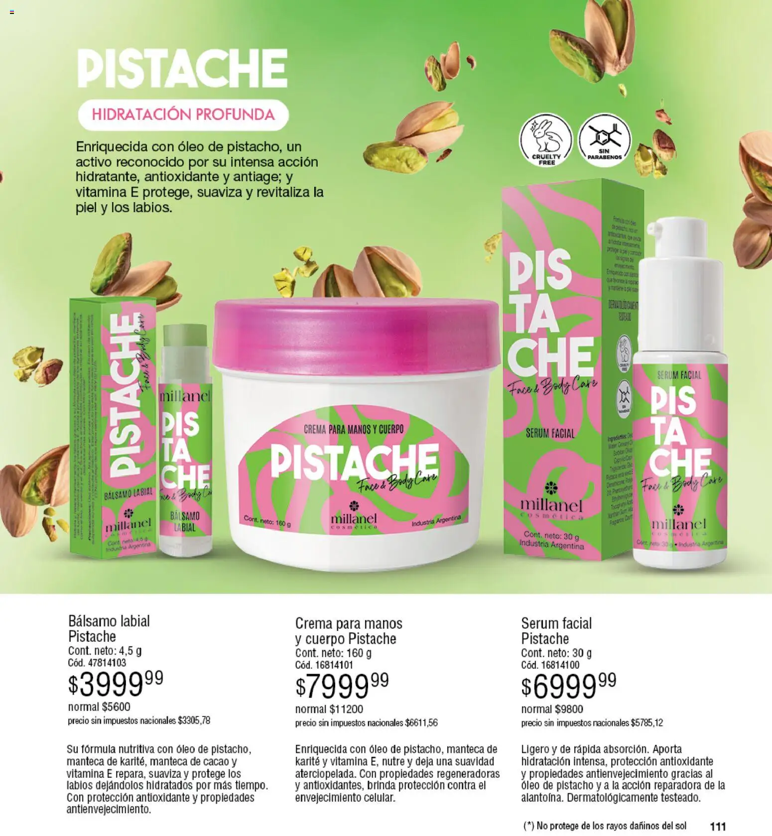 Millanel - Catálogo │ válido desde el 25.05.2026 | Página: 135 | Productos: Body, Serum, Manteca, Crema