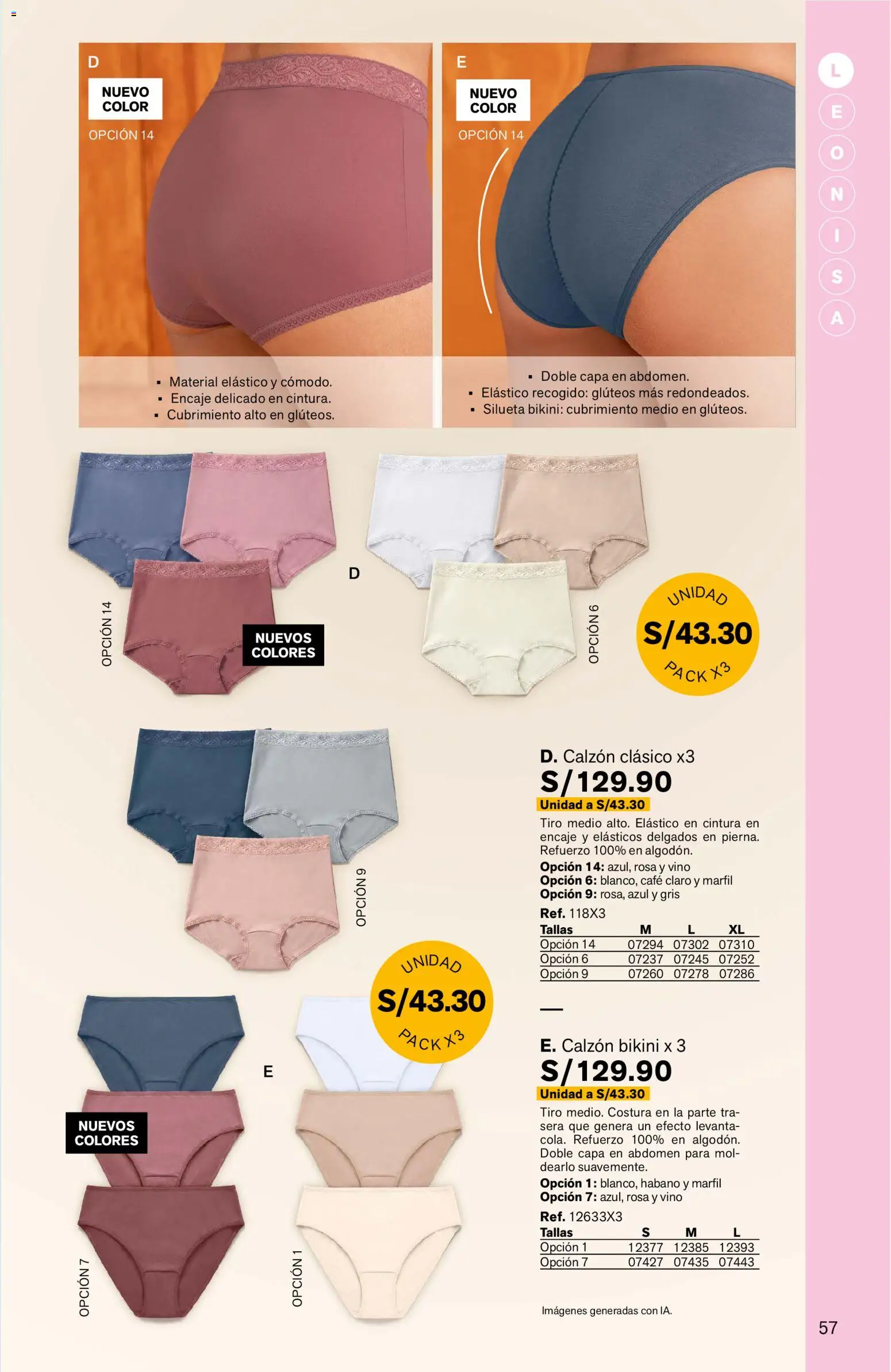 Catálogo Leonisa válido desde 04/08/2026 | Página: 57 | Productos: Café, Vino