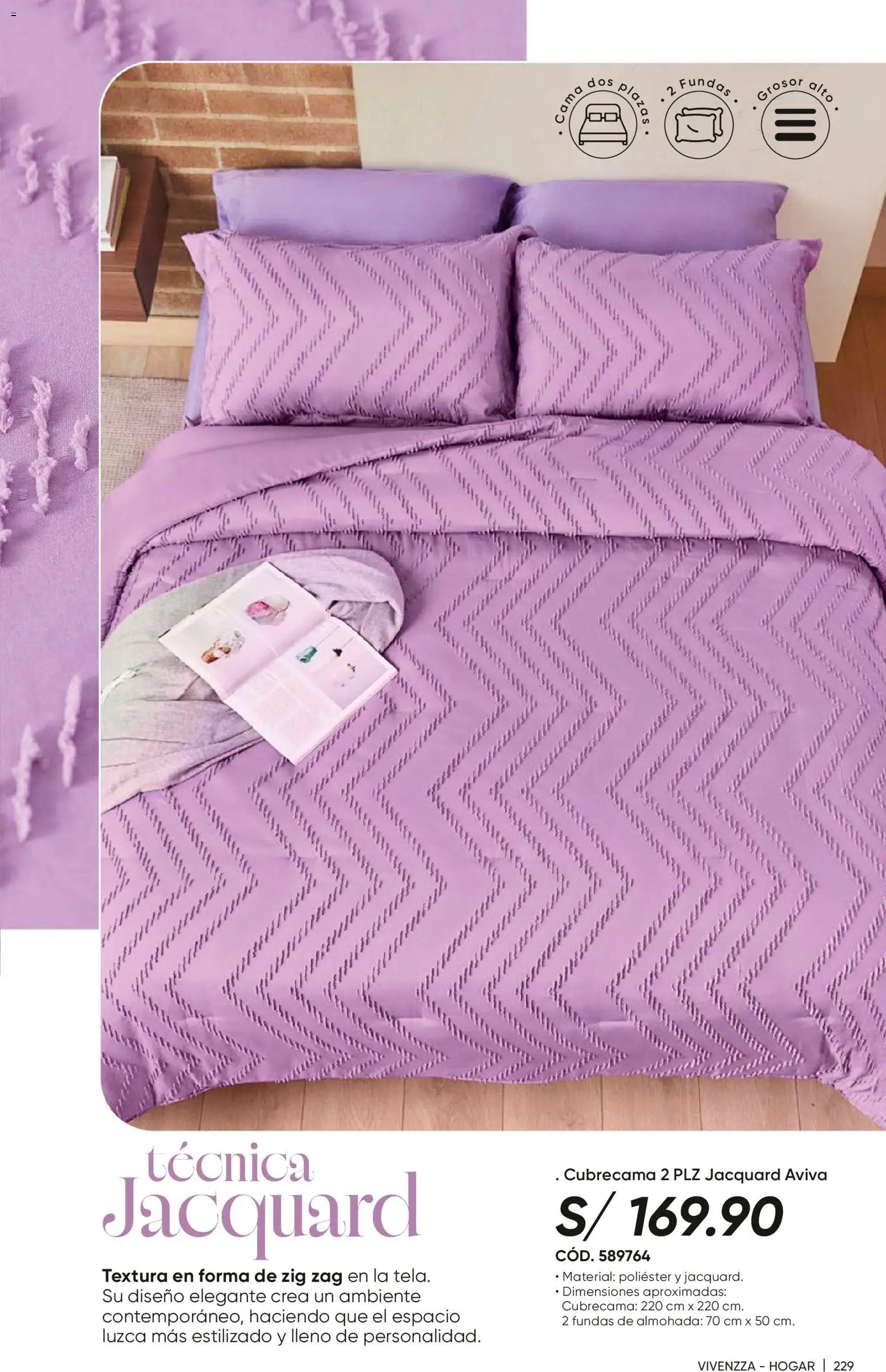 Catálogo Azzorti válido desde 27/07/2026 | Página: 231 | Productos: Cama, Almohada