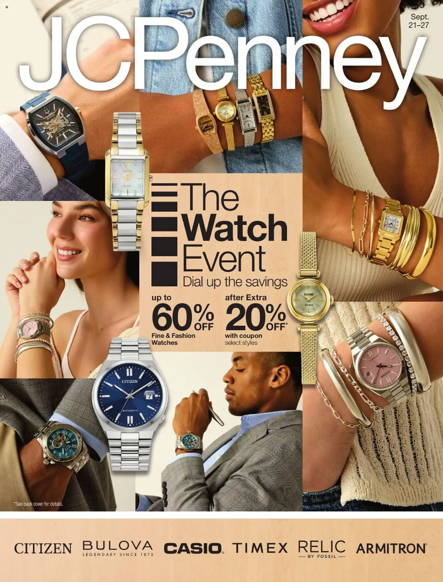 JCPenney The Watch Event - valid from 09/21/2026 | Page: 1 | Products: Watches, Watch