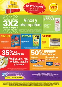 Vista previa Vea - Fin de semana de ahorro | NOA válido desde el 23/10/2026
