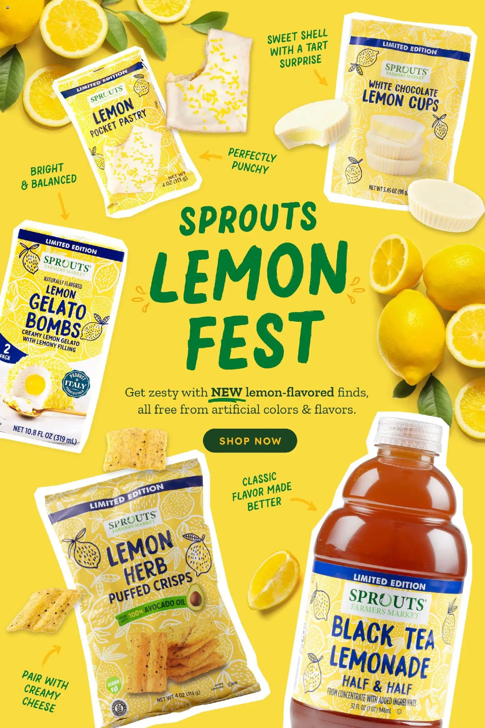 Sprouts Weekly Ad - valid from 03.06.2026 | Page: 5 | Products: Oil, Chocolate, Avocado, Lemon