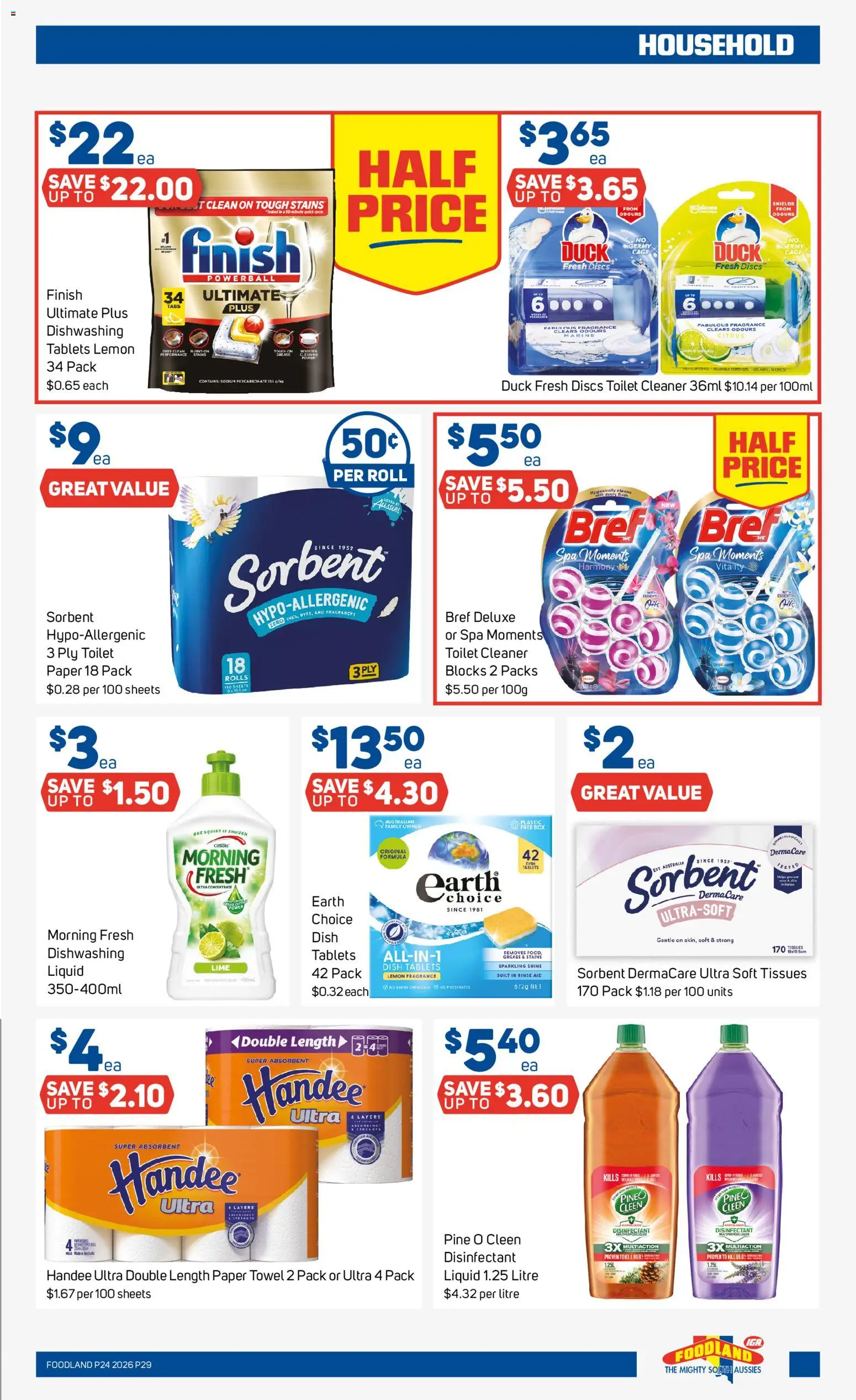 Foodland catalogue - valid from 10.06.2026 | Page: 29 | Products: Fragrance, Cleaner, Duck, Lime