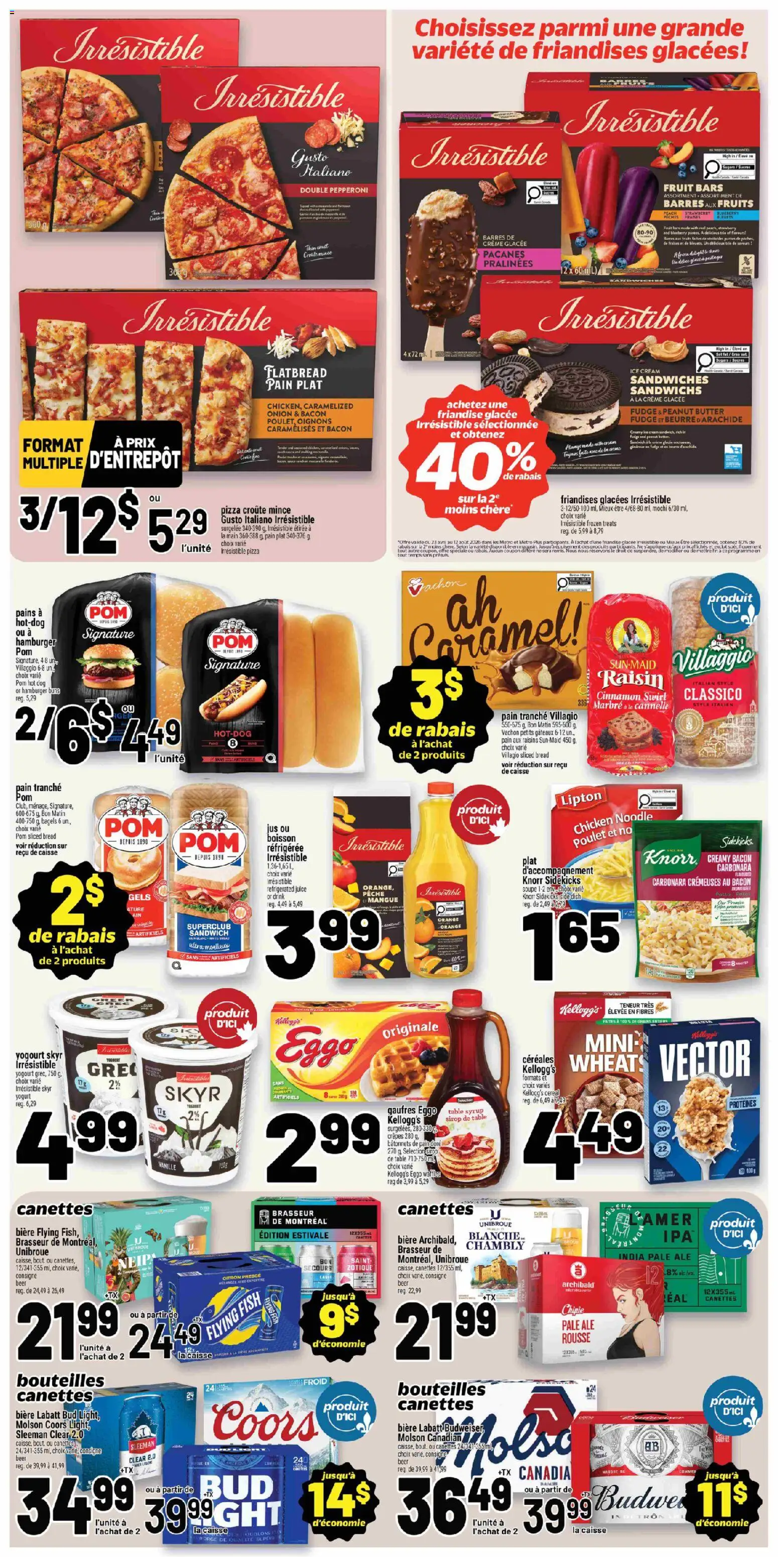 Metro flyer valid from 11.06.2026 | Page: 3 | Products: Fish, Bread, Juice, Chicken