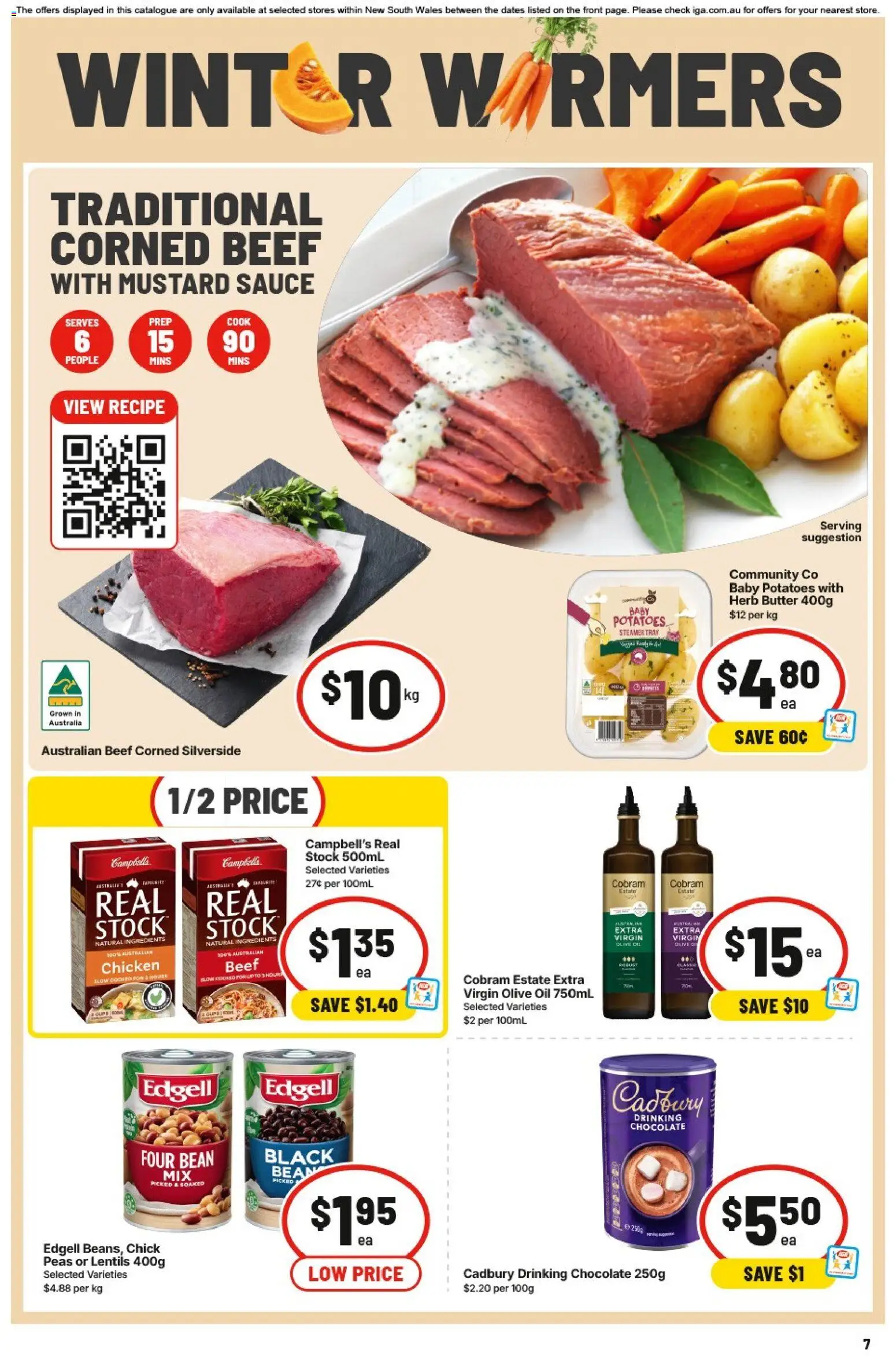 IGA catalogue - valid from 12/08/2026 | Page: 8 | Products: Ingredients, Olive oil, Potatoes, Sauce