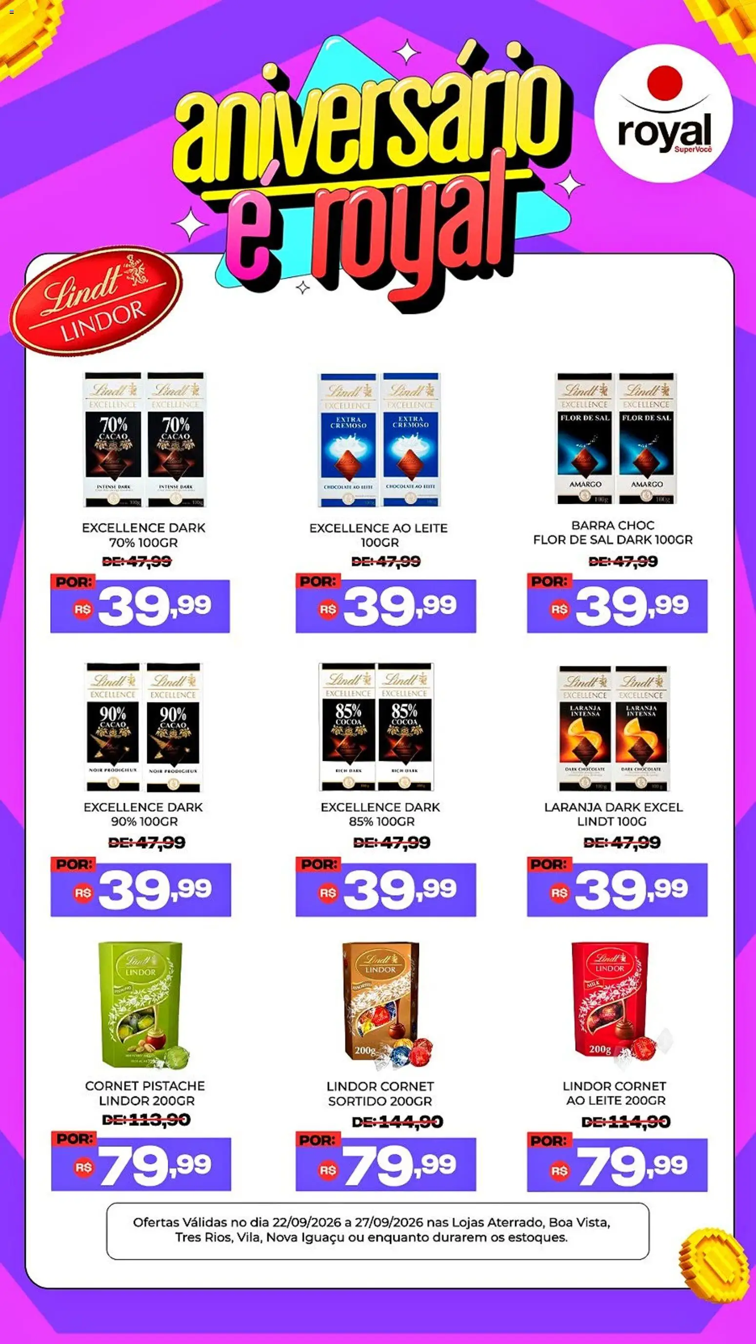 Royal Supermercados Terça-feira 22 Setembro