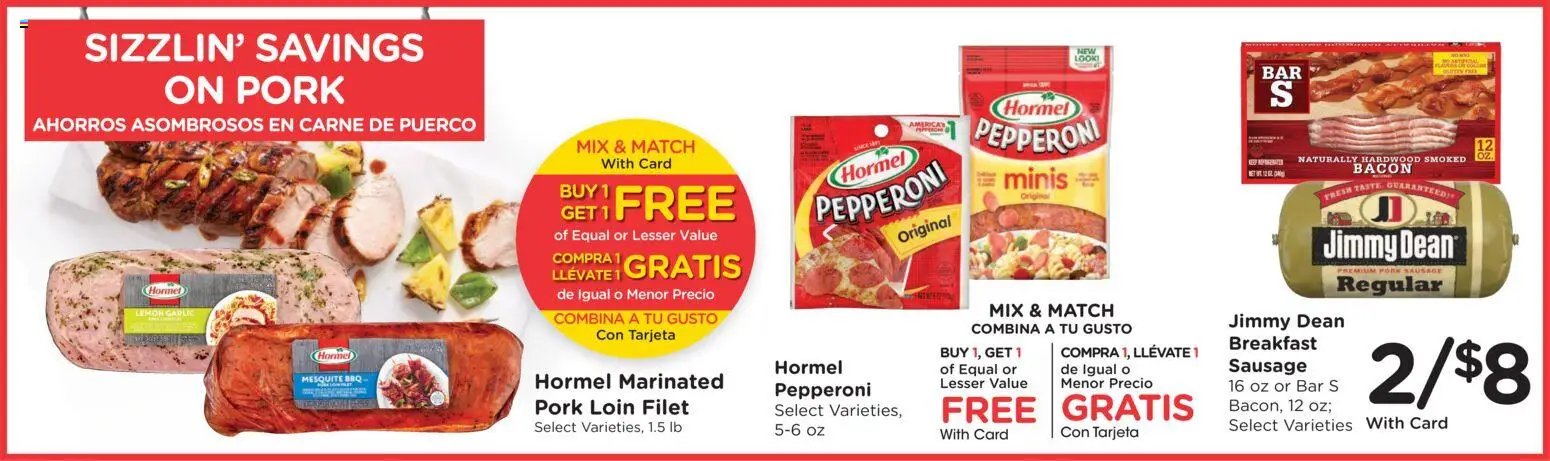Smith's Weekly Ad - valid from 08/26/2026 | Page: 6 | Products: Pork loin, Lemon, Sausage, Filet