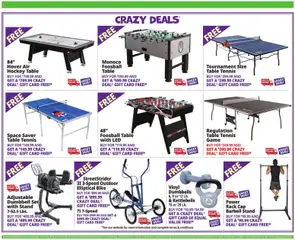 Preview of Ocean State Job Lot weekly ads valid from 04.06.2026 | Page: 25 | Products: Table, Cap, Game