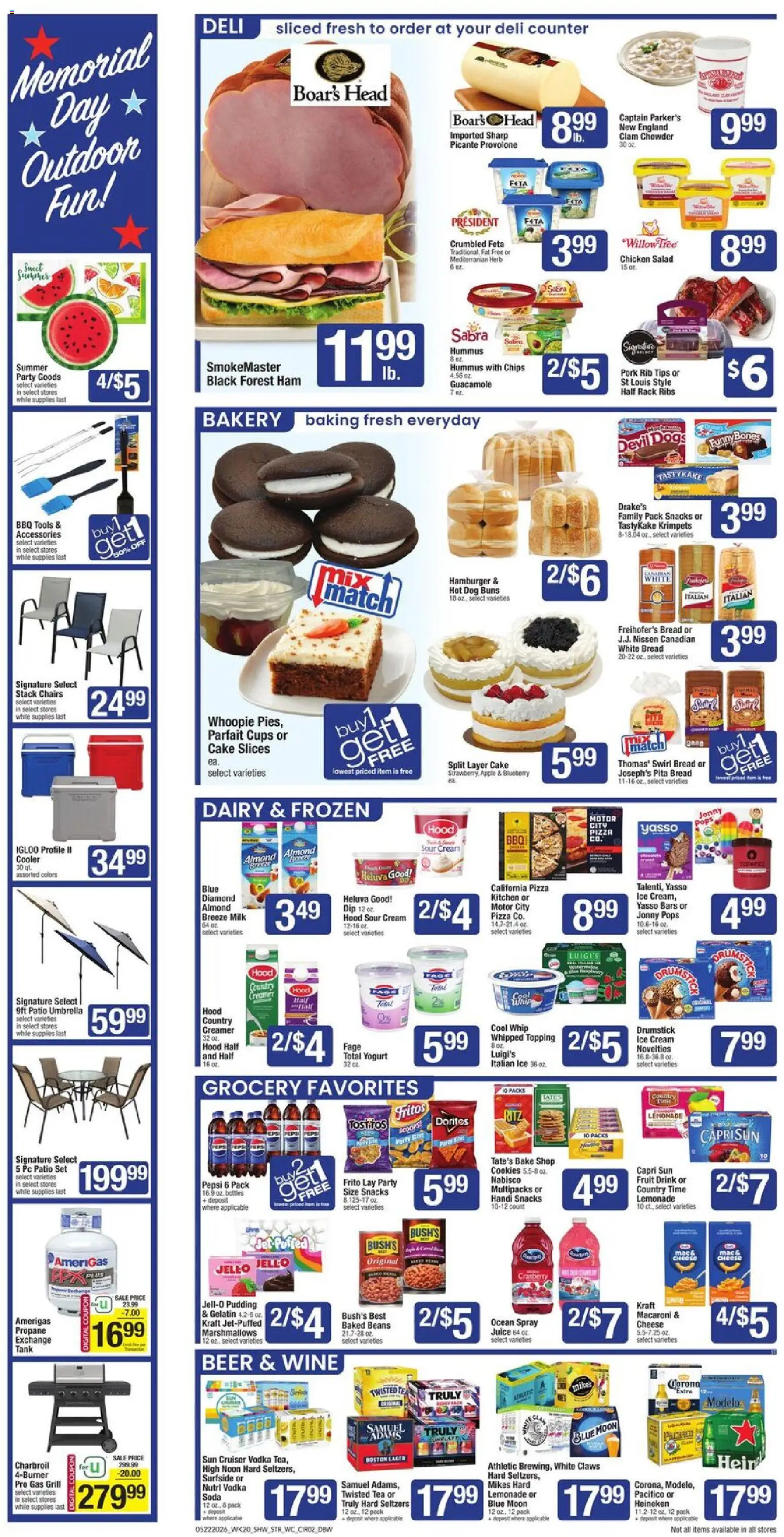 Star Market Weekly Ad - valid from 22.05.2026 | Page: 2 | Products: Wine, Tea, Chips, Cookies